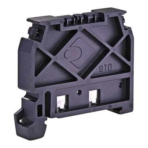 ETI ES-BTO - Abstandshalter für Erdverbindung, Reihenklemme & Neutral-Klemme - schwarz