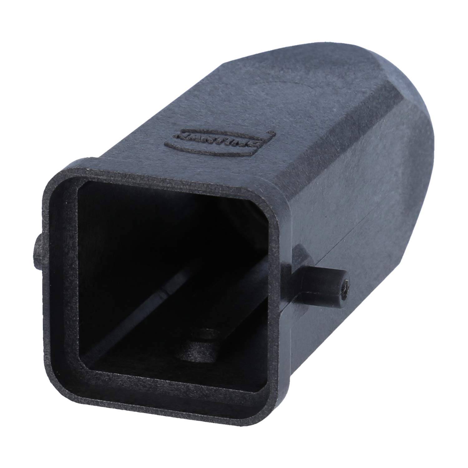 HARTING Han 3A Tüllengehäuse ohne eingeklebte Dichtung, 1xPG11 gerader Kabelabgang, für 1 Bügel (am Unterteil)
