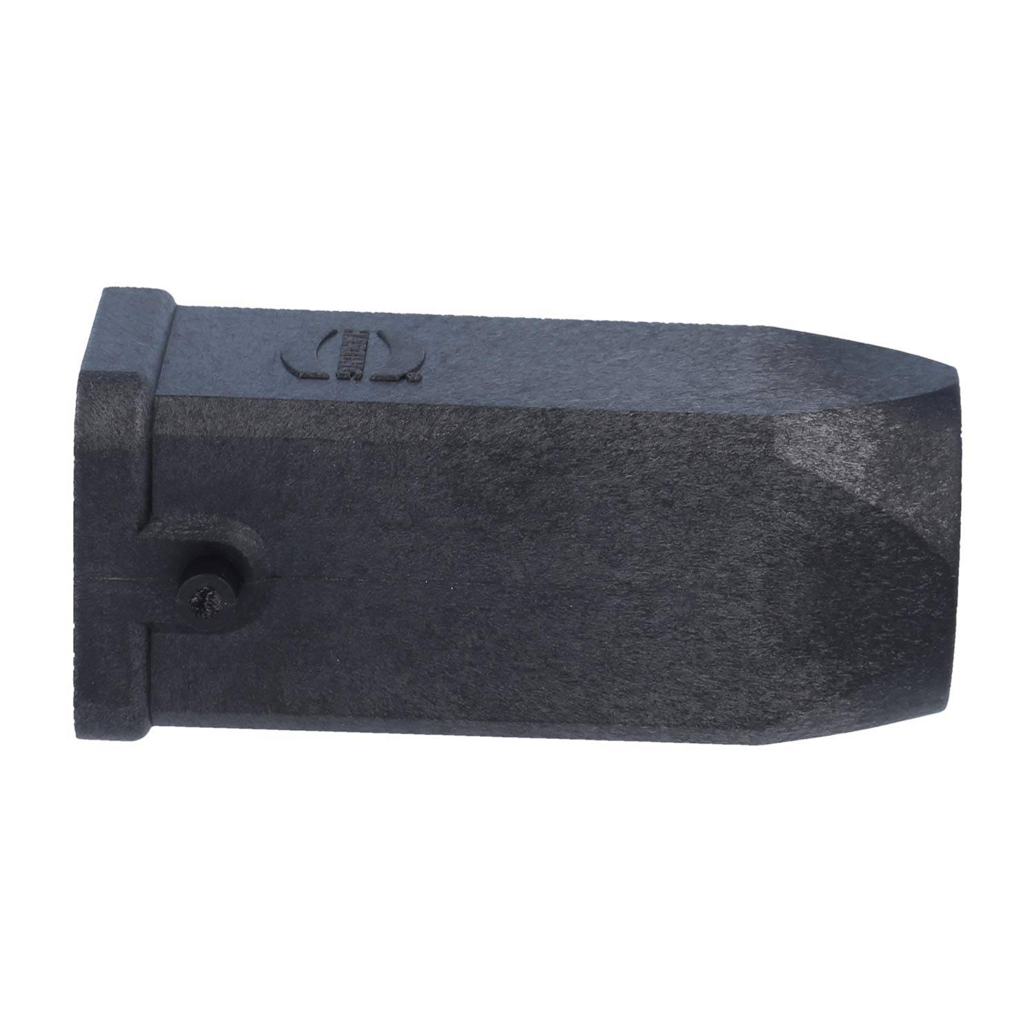 HARTING Han 3A Tüllengehäuse ohne eingeklebte Dichtung, 1xPG11 gerader Kabelabgang, für 1 Bügel (am Unterteil)