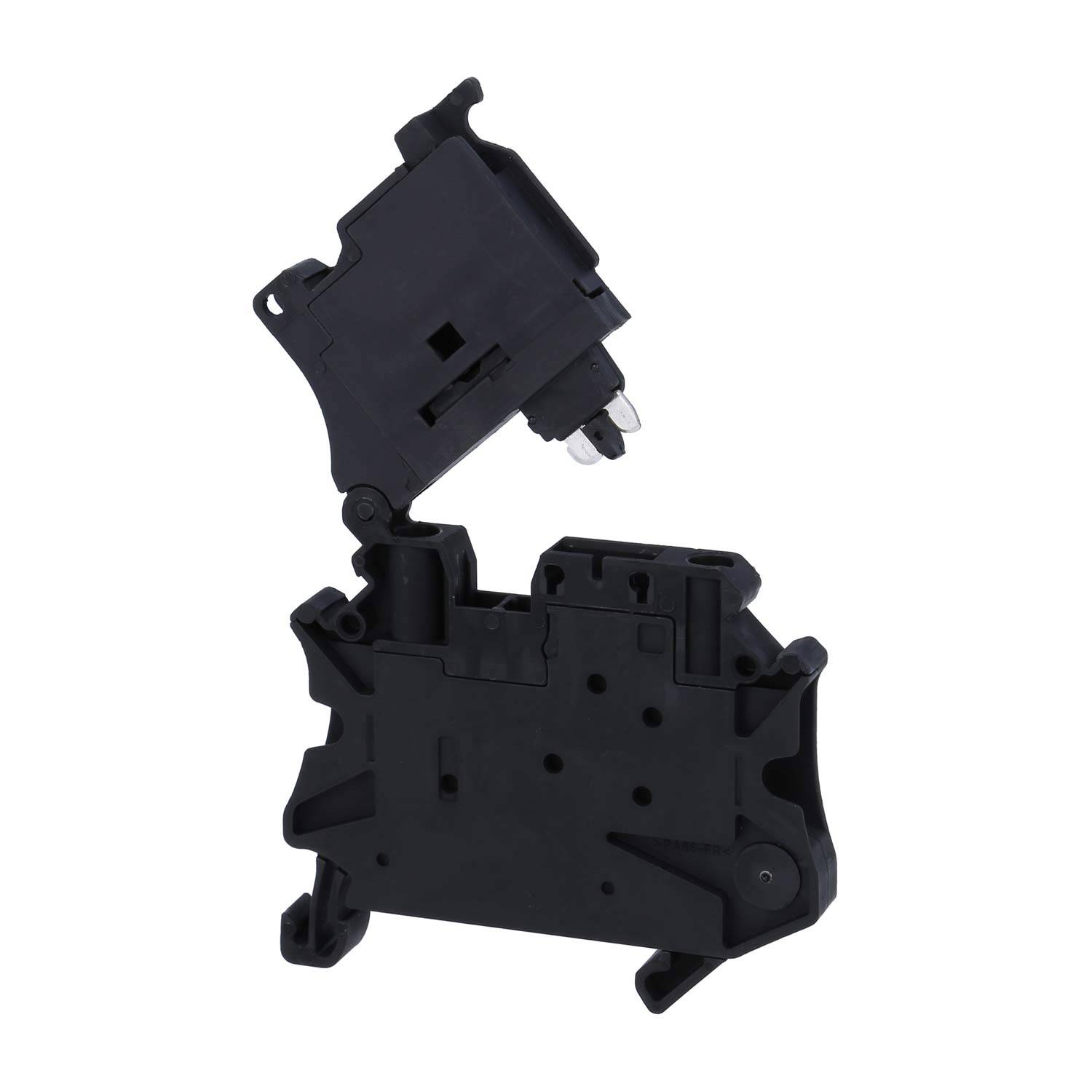 Phoenix Contact Sicherungsreihenklemme mit LED UT 4-HESILED 24 mit Leuchtanzeige für 12-30V AC/DC, Schraubanschluss