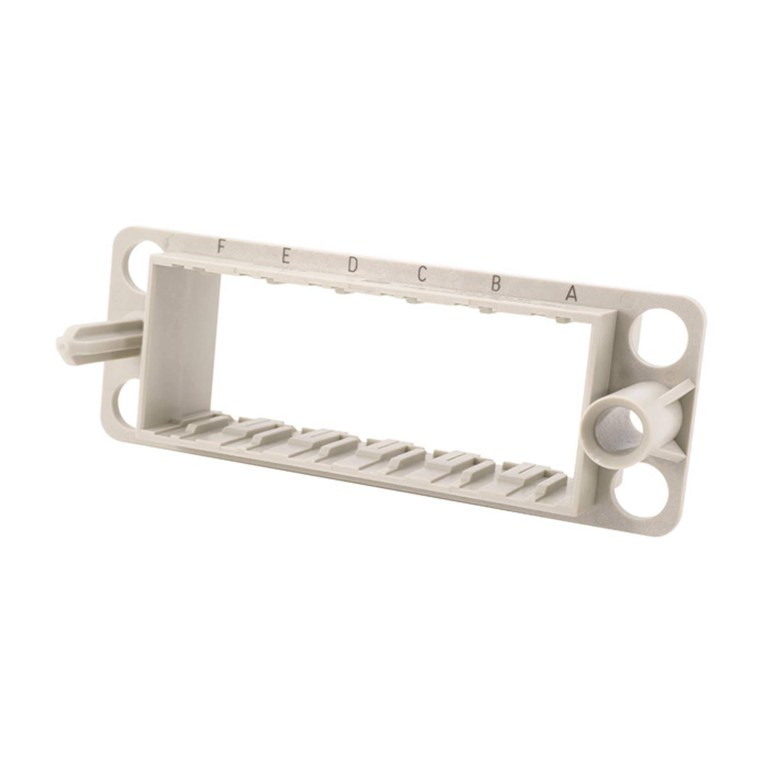 HARTING Han Andockrahmen, Schwimmend gelagert, 6 Module (M) Schwimmspiel +/-2,0mm Temperaturbereich -40°C bis 125°C - 1