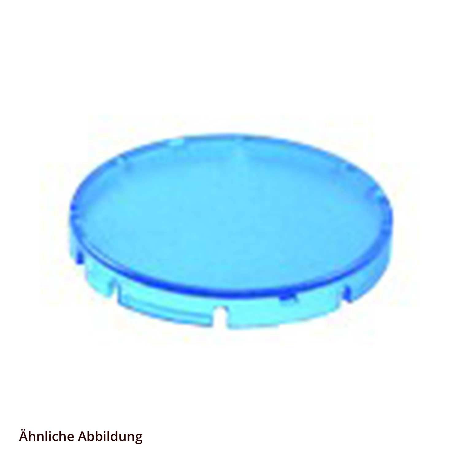 Georg Schlegel Tasterkappe, flach transparent Farbe blau Ausführung beschreib- und beleuchtbar - 1 Stück