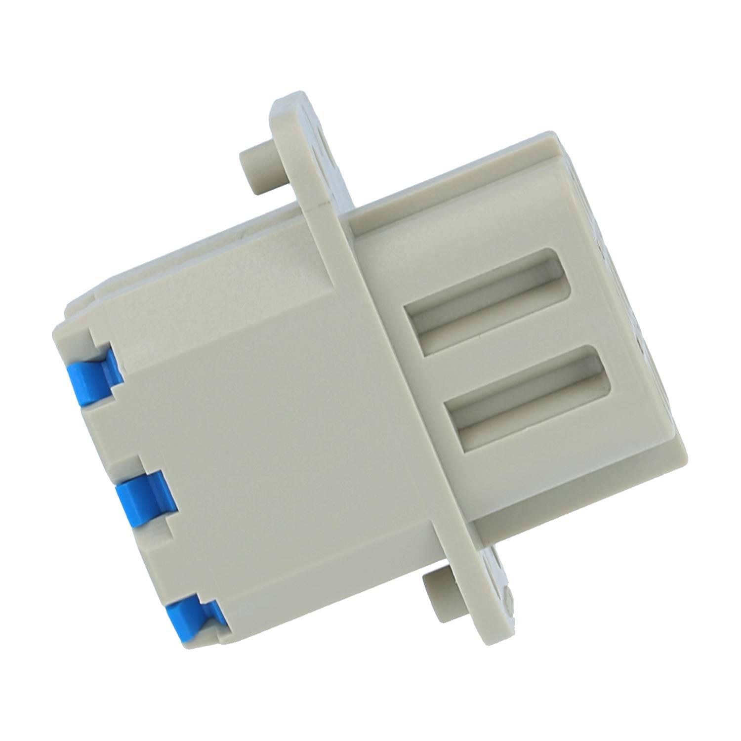 HARTING Han Q8/0 Buchseneinsatz (F) Quick-Lock-Anschluss, 8-polig+PE 500V, 16A - 1 Stück