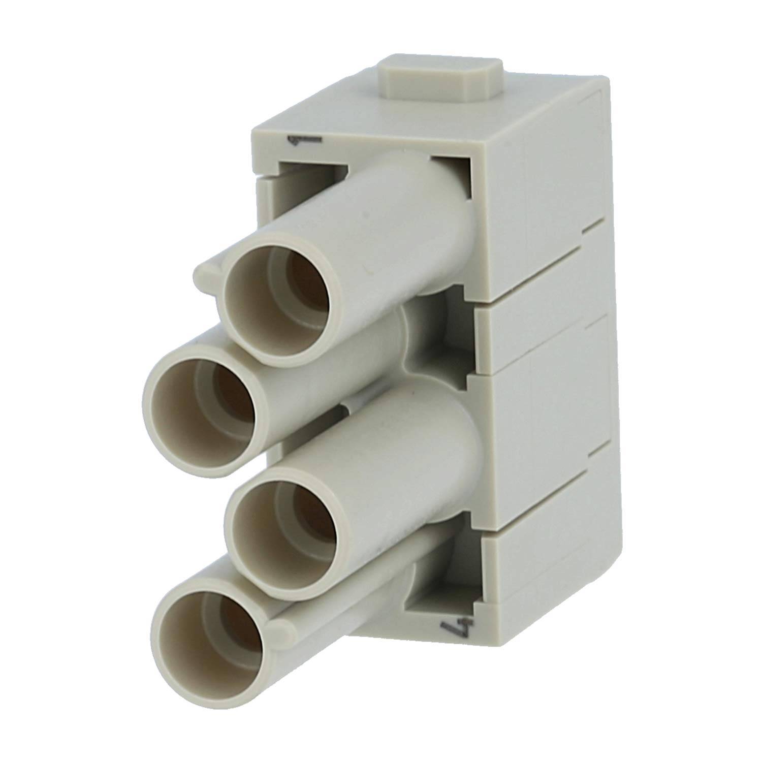 HARTING Han CC Protected Modul Buchseneinsatz (F) Crimpanschluss, 4-polig 830V, 40A - 1 Stück