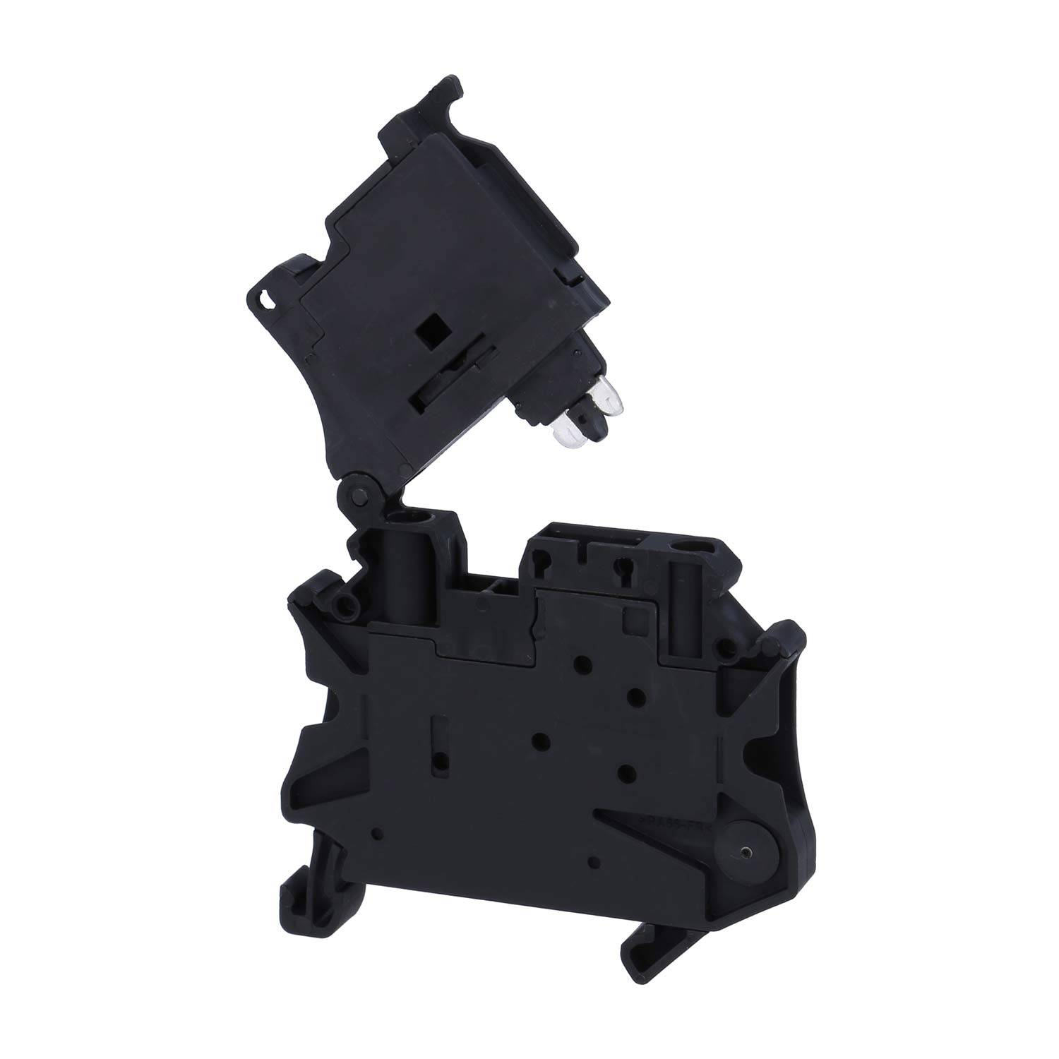 Phoenix Contact Sicherungsreihenklemme mit LED UT 4-HESILA 250 mit Leuchtanzeige für 110-250V AC/DC, Schraubanschluss
