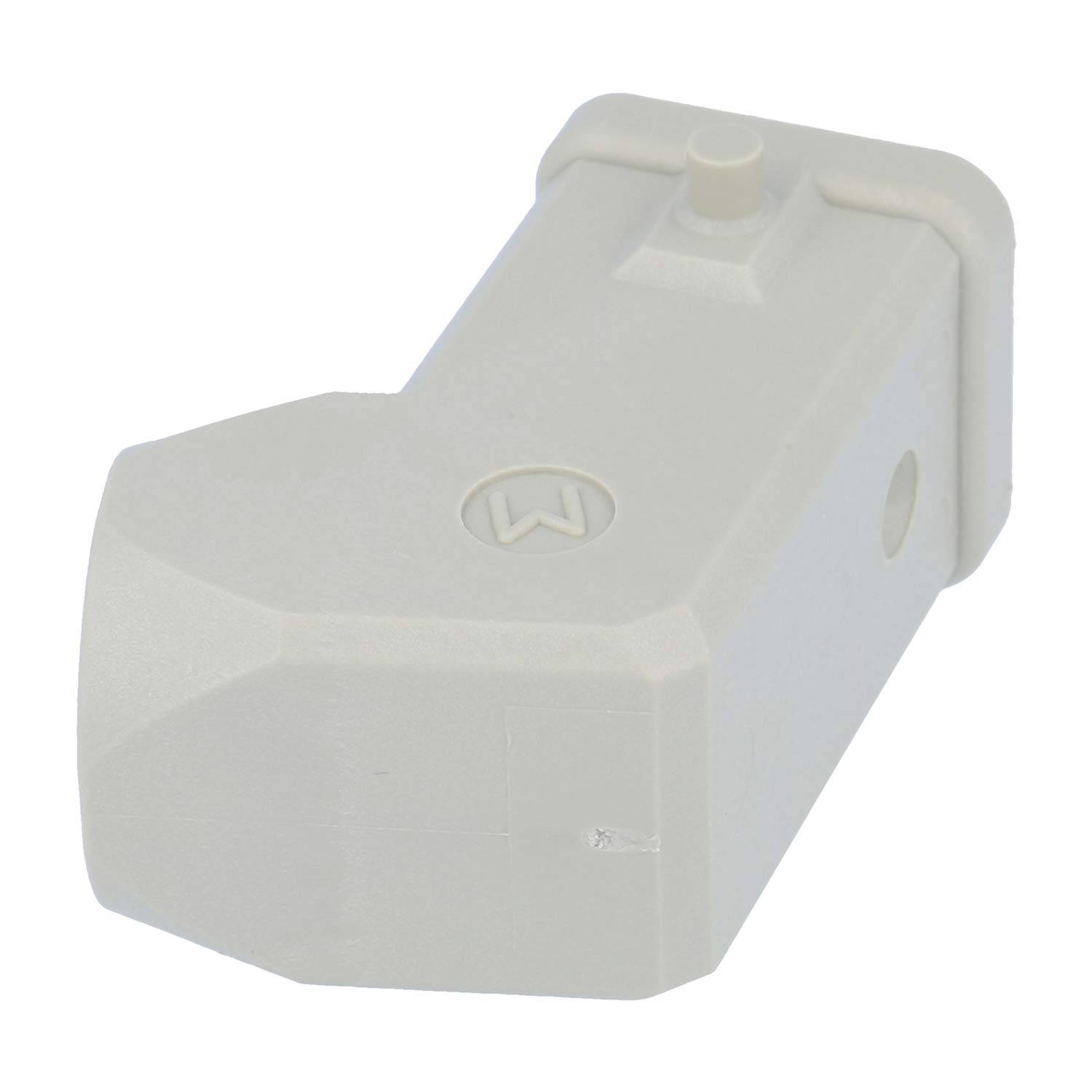 HARTING Han 3A Tüllengehäuse ohne eingeklebte Dichtung, 1xM20 seitlicher Kabelabgang, für 1 Bügel (am Unterteil)