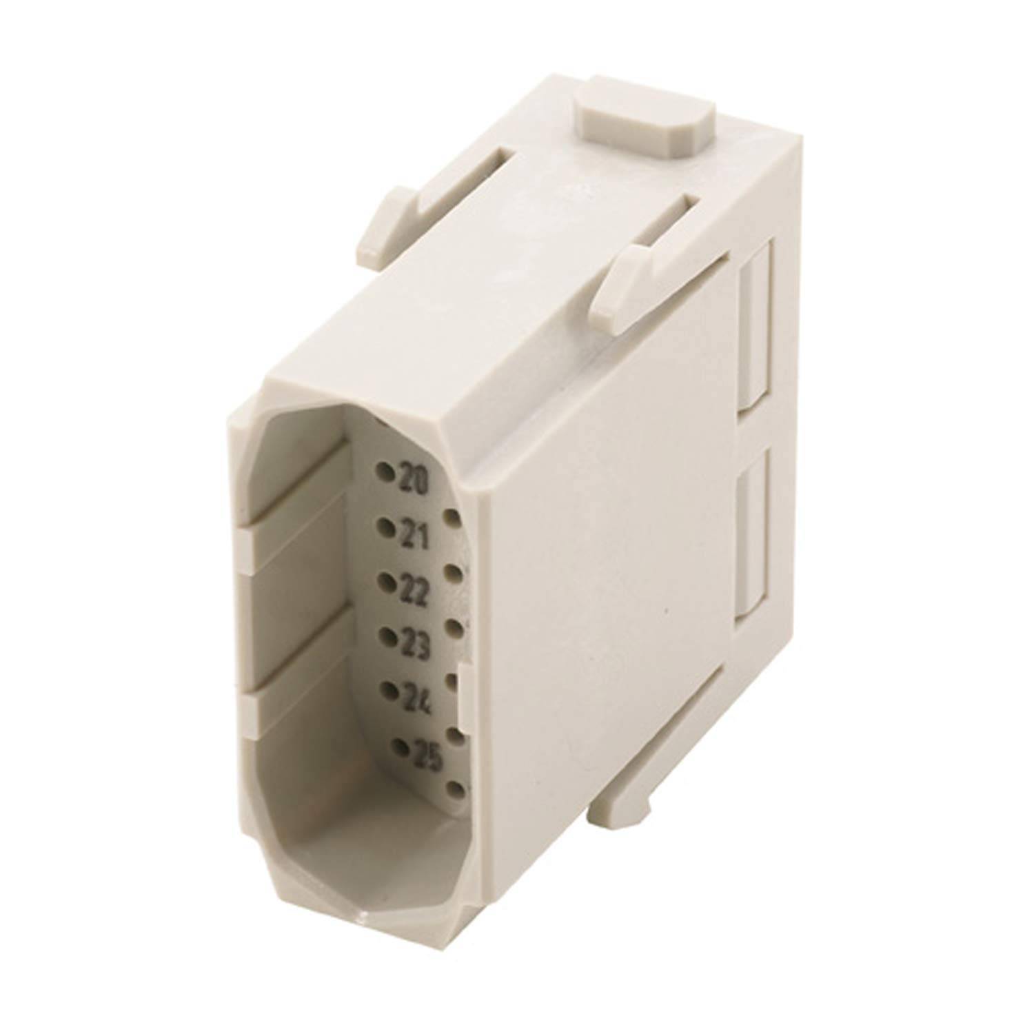 HARTING Han HD Modul Stifteinsatz (M) Crimpanschluss, 25-polig 50V, 4A - 1 Stück