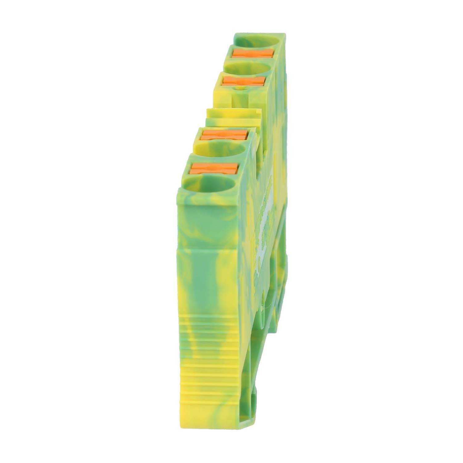 Phoenix Contact Schutzleiter-Reihenklemme PT 6-QUATTRO PE Push-In-Anschluss Querschnitt starr 0,5mm² - 10mm² AWG20 -