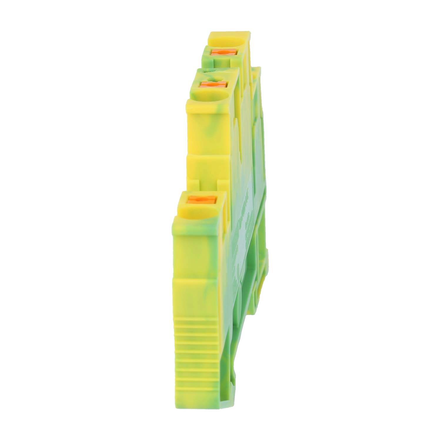 Phoenix Contact Schutzleiter-Doppelstockklemme PTTB 4 PE Push-In-Anschluss Querschnitt starr 0,2mm² - 6mm² AWG24 -