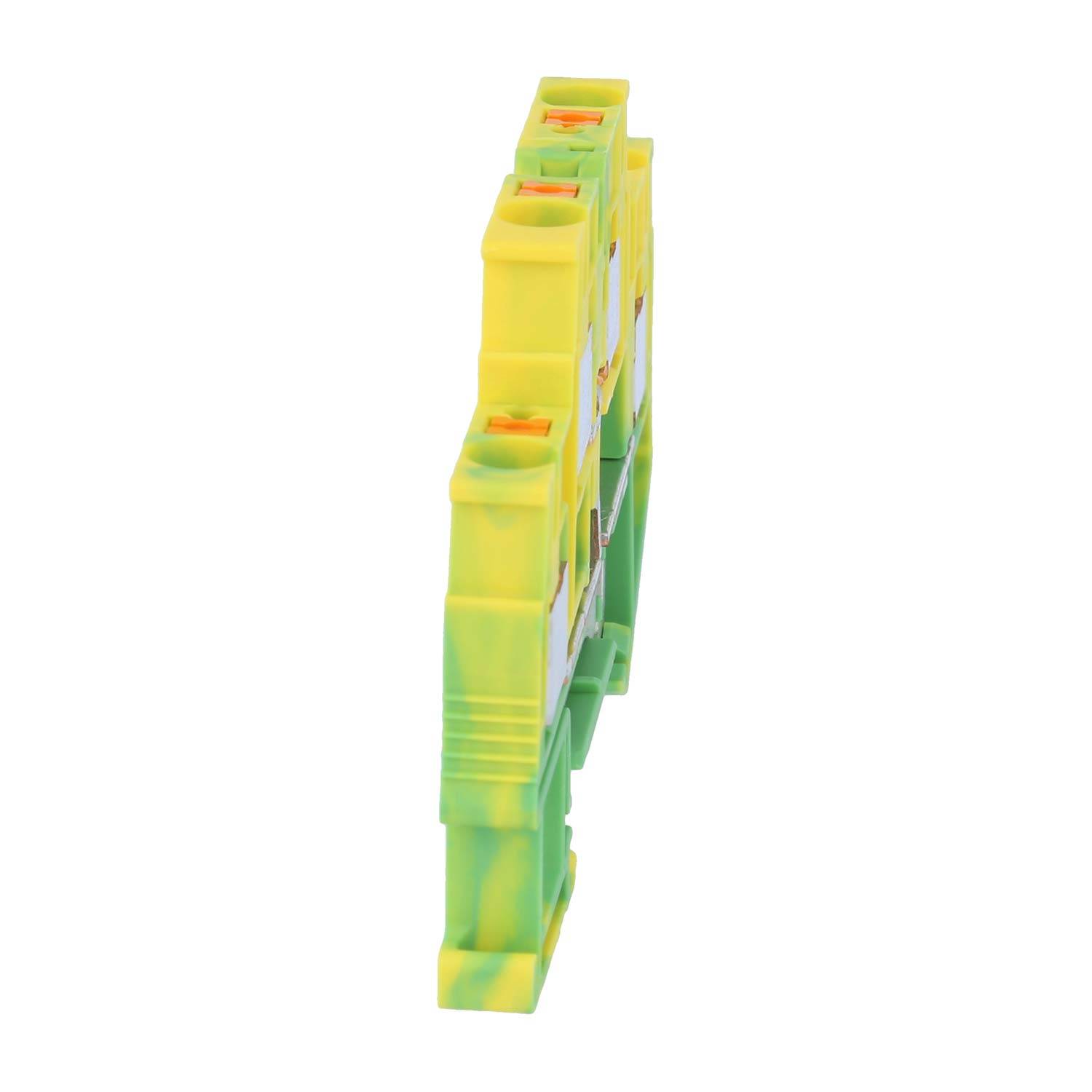 Phoenix Contact Schutzleiter-Doppelstockklemme PTTB 4 PE Push-In-Anschluss Querschnitt starr 0,2mm² - 6mm² AWG24 -