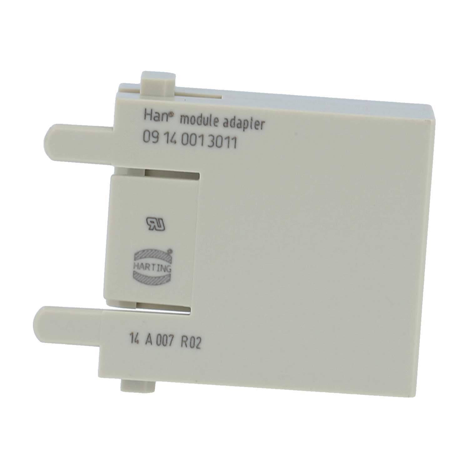 HARTING Han Moduladapter Stifteinsatz (M) Steckzyklen >=500 Temperaturbereich -40°C bis 125°C - 1 Stück