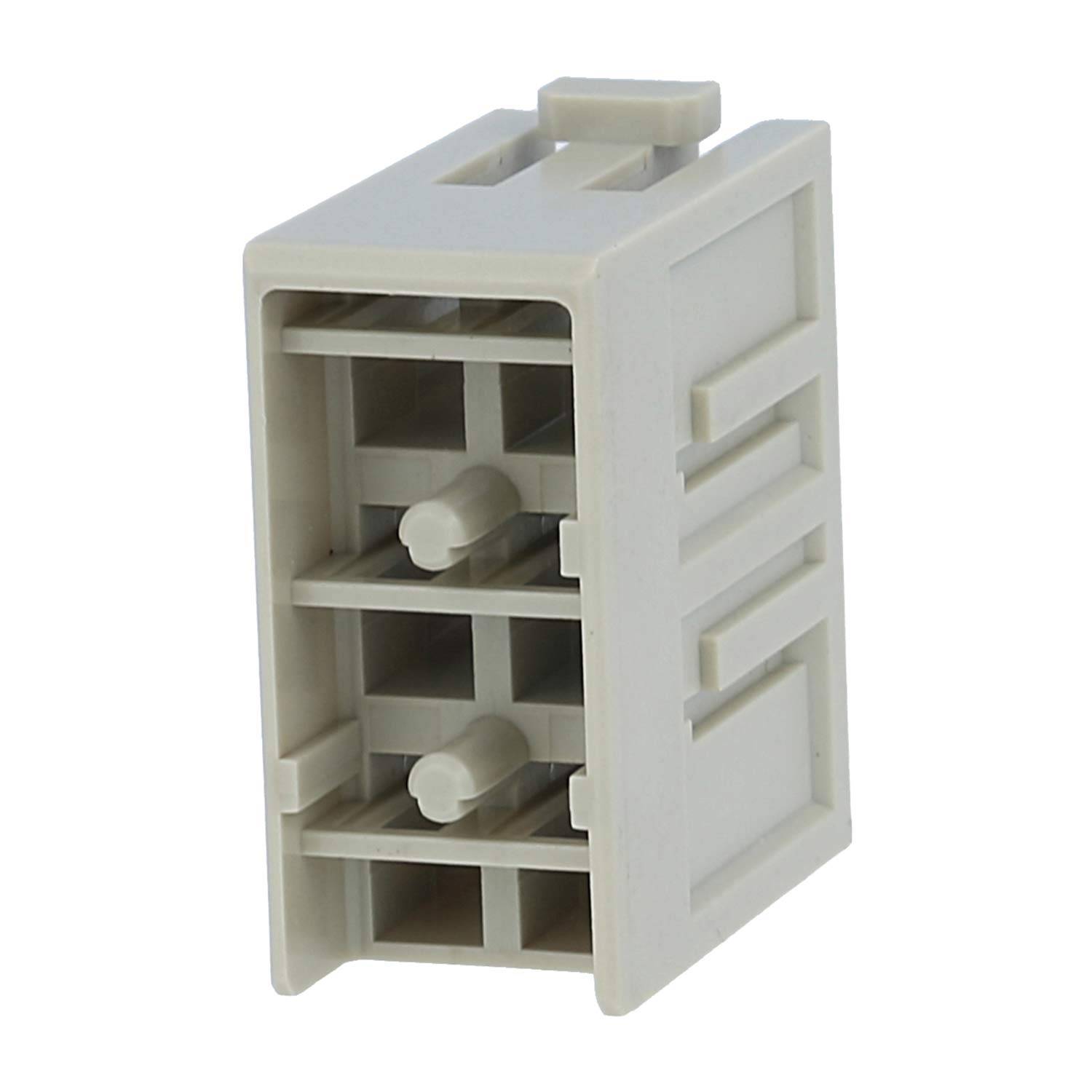 HARTING Han LC Modul Stifteinsatz (M) 6-polig Steckzyklen >=500 - 1 Stück