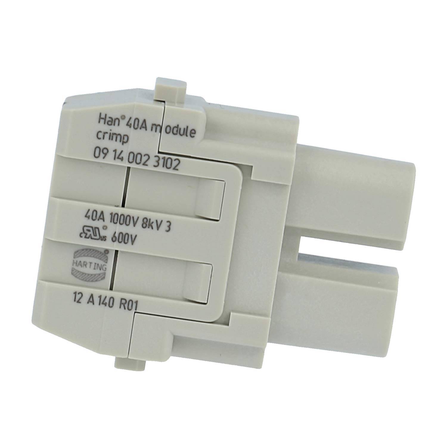 HARTING Han 40 Ampere Modul Buchseneinsatz (F) Crimpanschluss, 2-polig 1000V, 40A - 1 Stück
