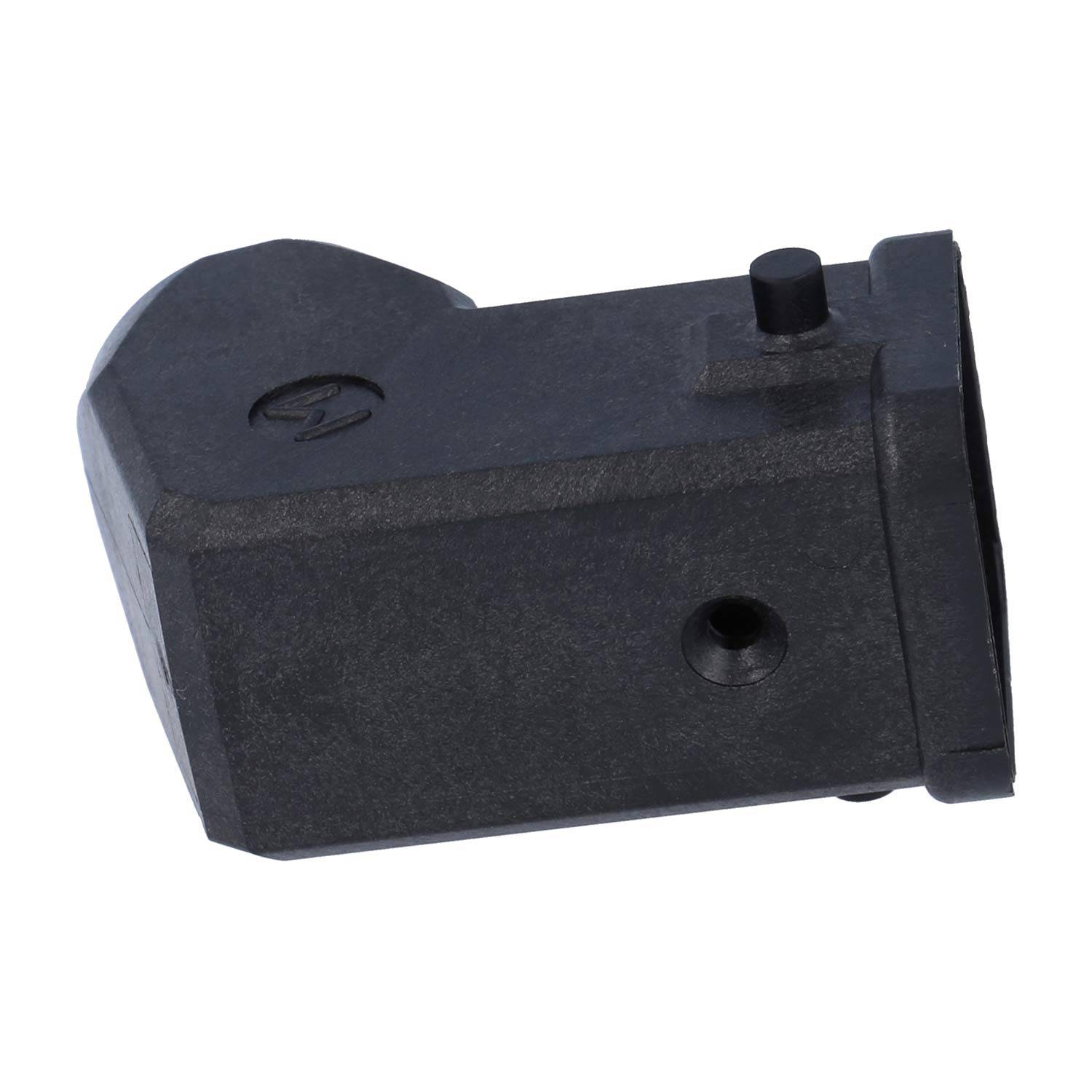 HARTING Han 3A Tüllengehäuse ohne eingeklebte Dichtung, 1xM20 seitlicher Kabelabgang, für 1 Bügel (am Unterteil)