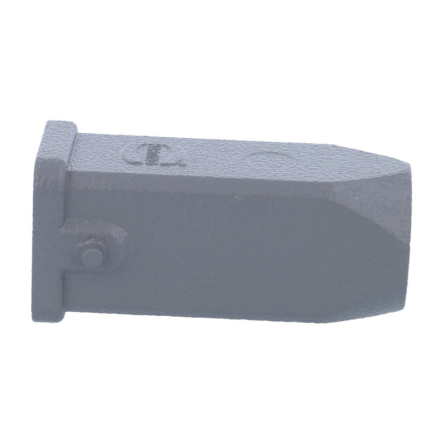 HARTING Han 3A Tüllengehäuse mit eingeklebter Dichtung, 1xPG11 gerader Kabelabgang, für 1 Bügel (am Unterteil)