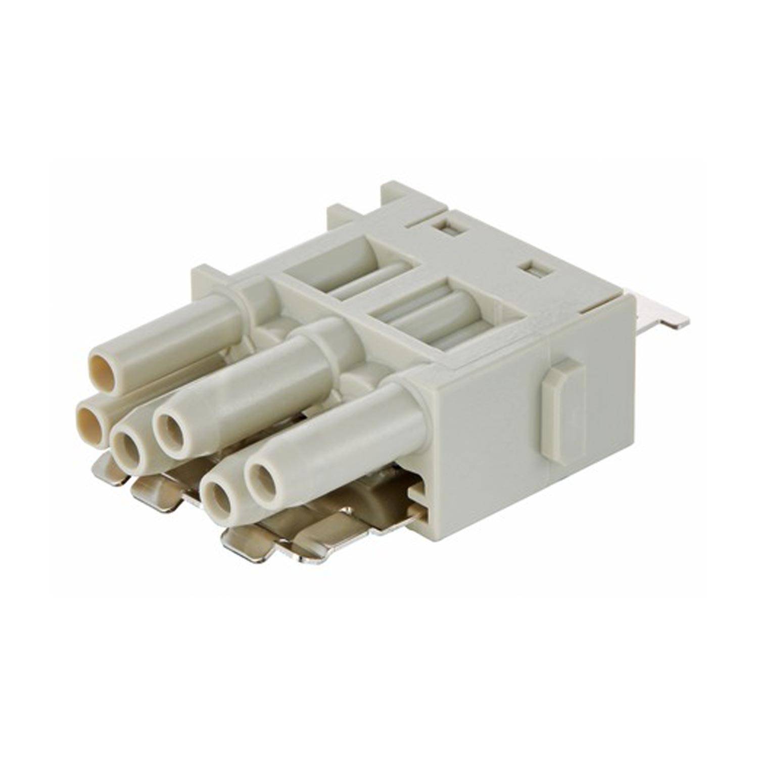 HARTING Han Shielded Modul Power Buchseneinsatz (F) Crimpanschluss, 6-polig 4/2+Schirmung 400V400V - 400V