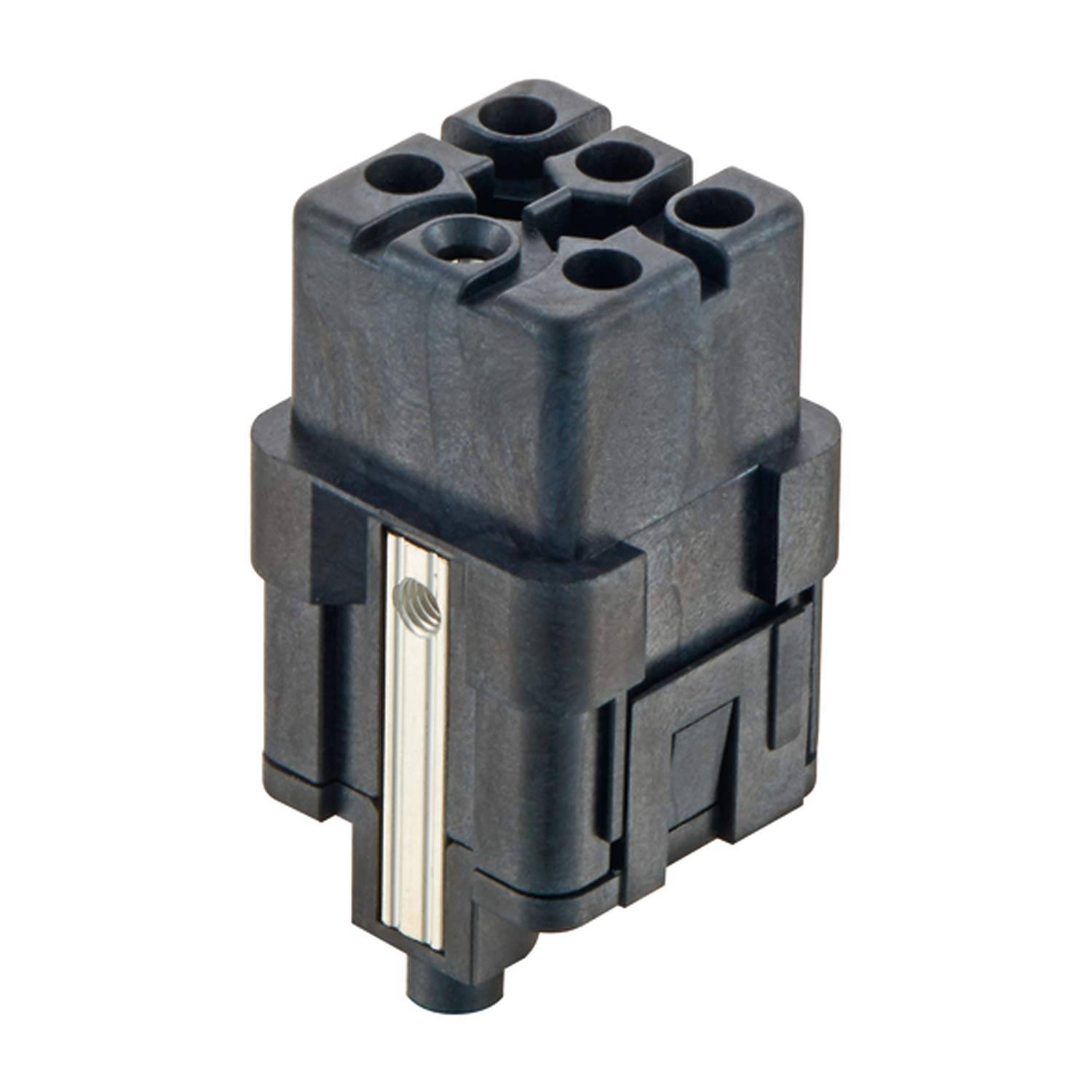 HARTING Han High Temp Q 5/0 Buchseneinsatz (F) Crimp- / Schraubanschluss (PE), 5-polig+PE 400V/230V, 16A - 1 Stück