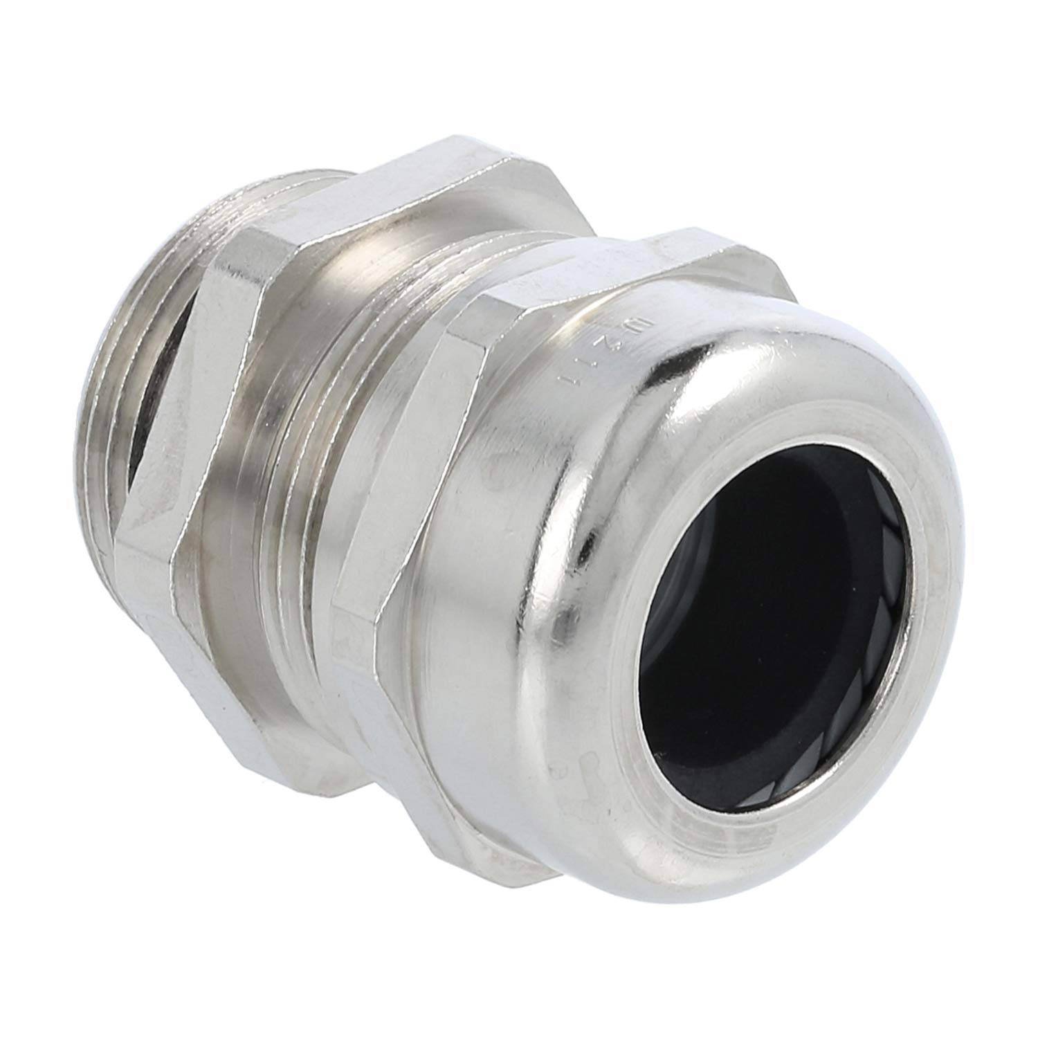LAPP Verschraubung EMV M25x1,5 SSC-M25 Messing (CuZn) vernickelt Gewindelänge 8,0mm - 1 Stück