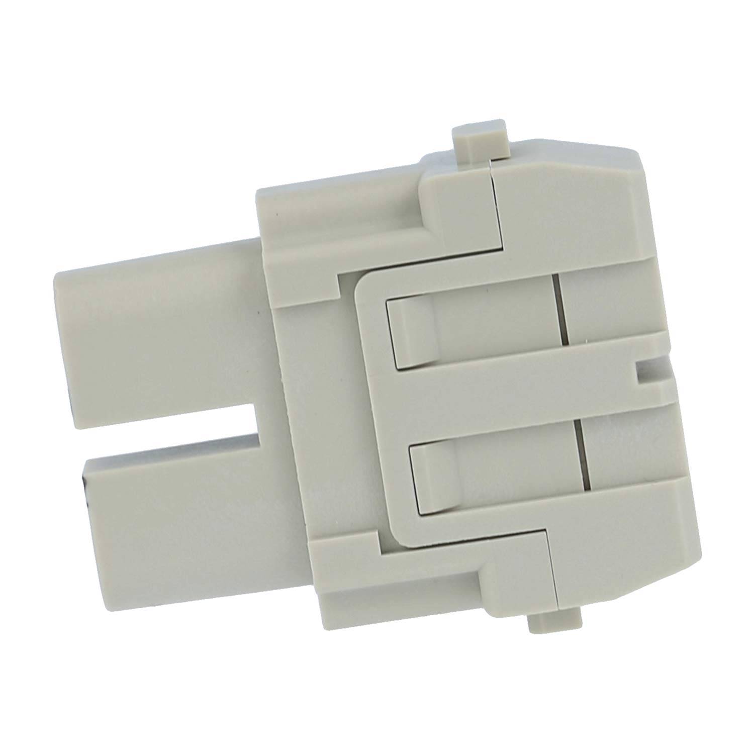 HARTING Han 40 Ampere Modul Buchseneinsatz (F) Axialschraubanschluss, 2-polig 1000V, 40A - 1 Stück