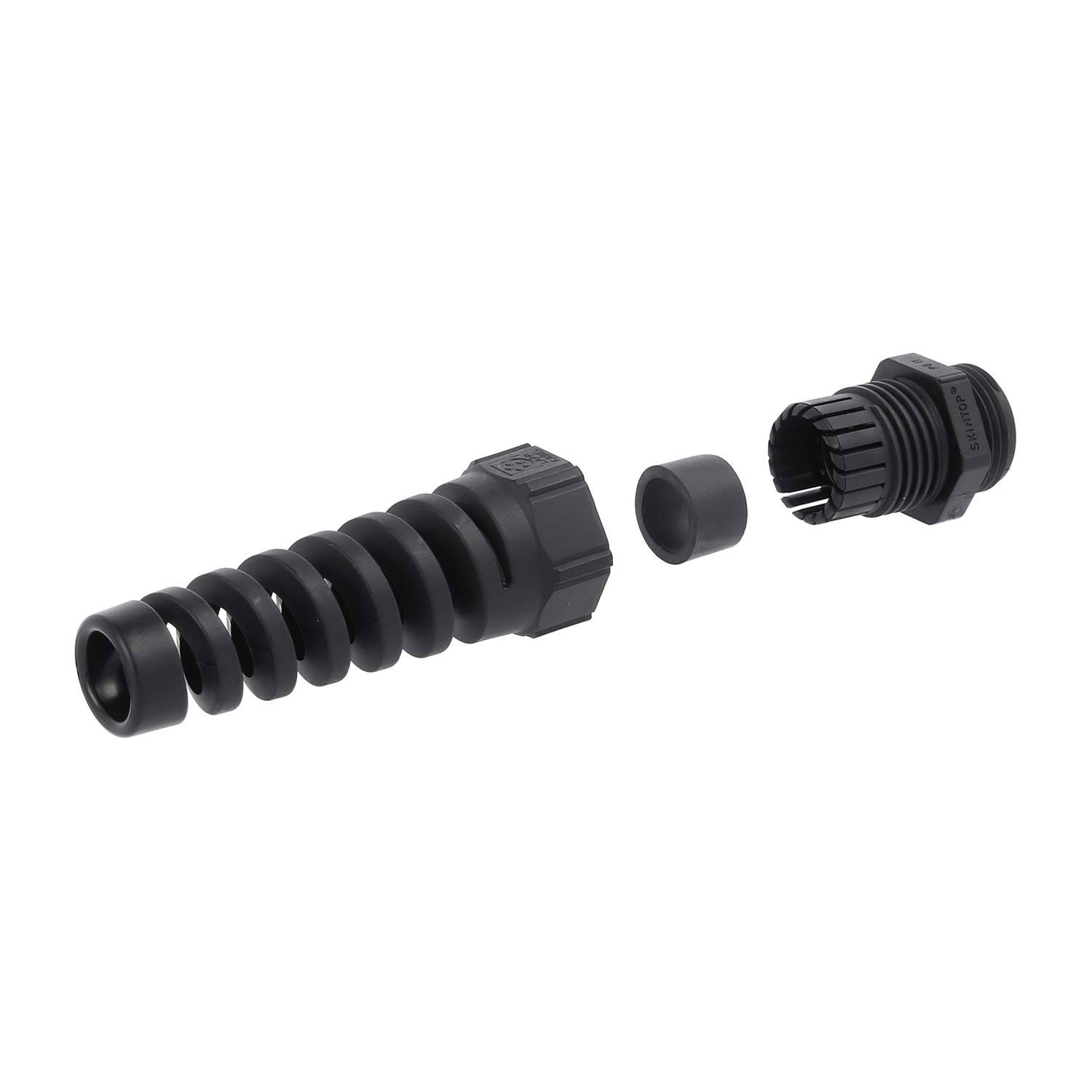 LAPP Verschraubung mit Biegeschutz PG11x1,41 SBS-PG11 Polyamid (PA) Gewindelänge 8,0mm - 1 Stück