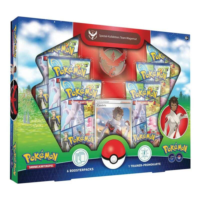 AMIGO 45403 - Pokemon GO - Spezial Kollektion - Rot