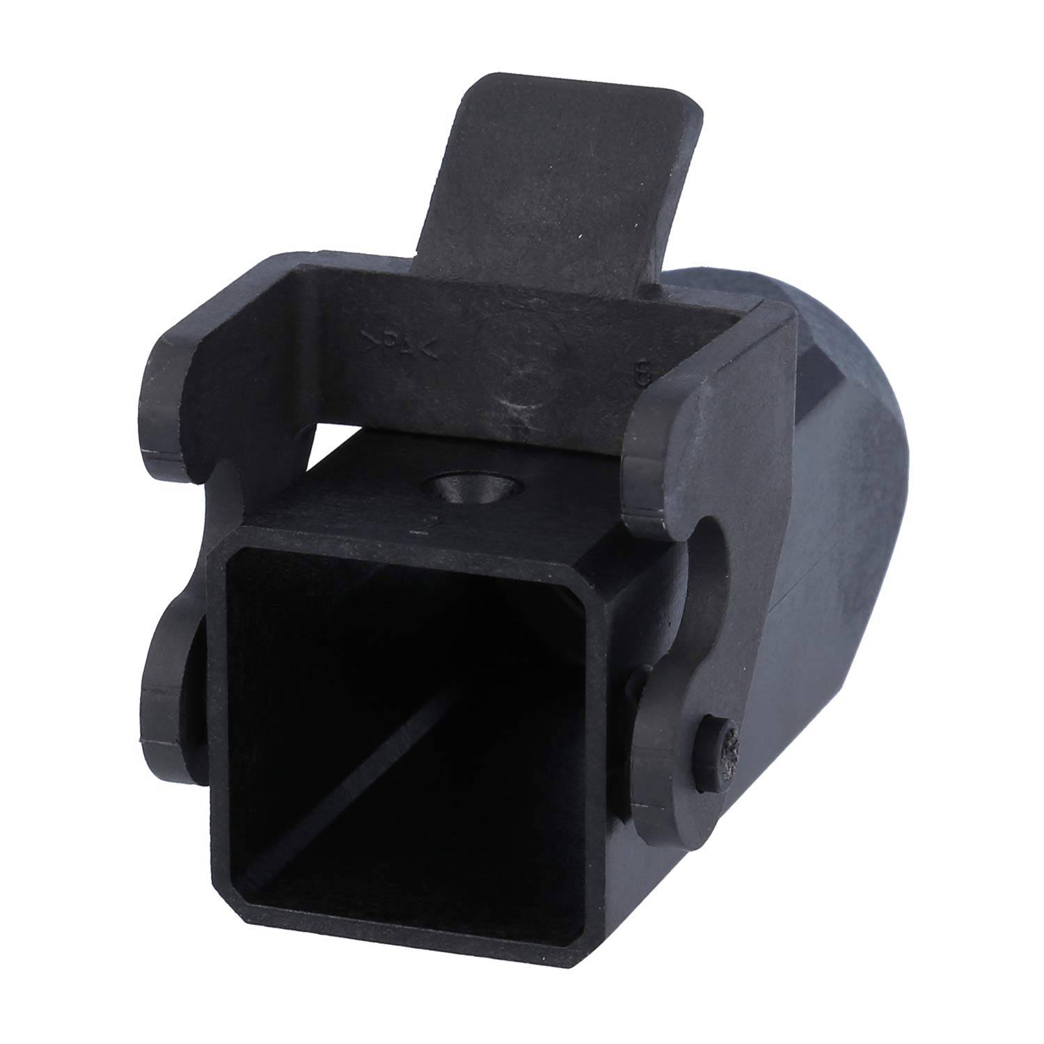 HARTING Han 3A Kupplungsgehäuse, 1xPG11 gerader Kabelabgang, mit 1 Bügel Verschraubung PG11 Klemmbereich 4,0mm - 10,0mm