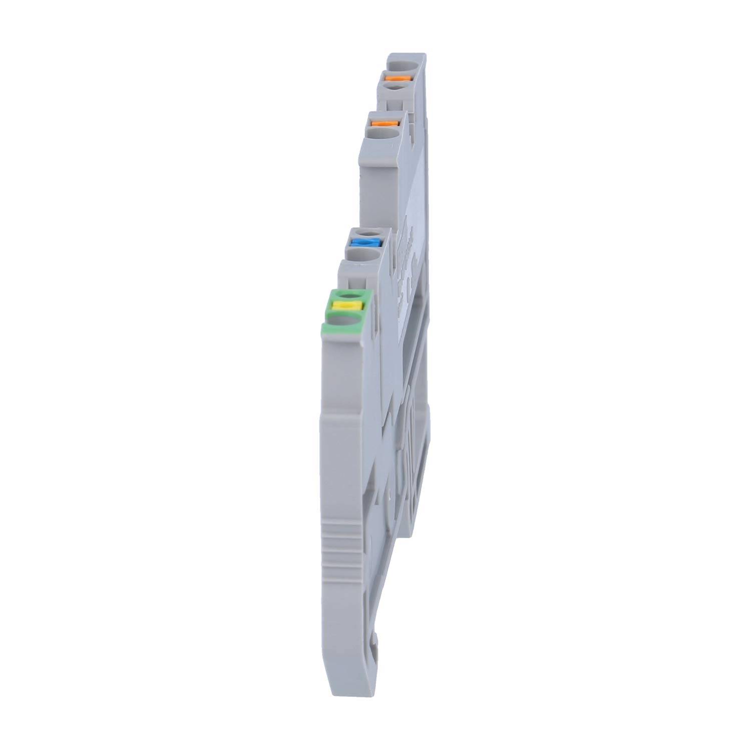 Phoenix Contact Initiatoren-/Aktorenklemme PTIO 1,5/S/3-PE mit Schutzleiterfunktion, Push-In-Anschluss Nennspannung