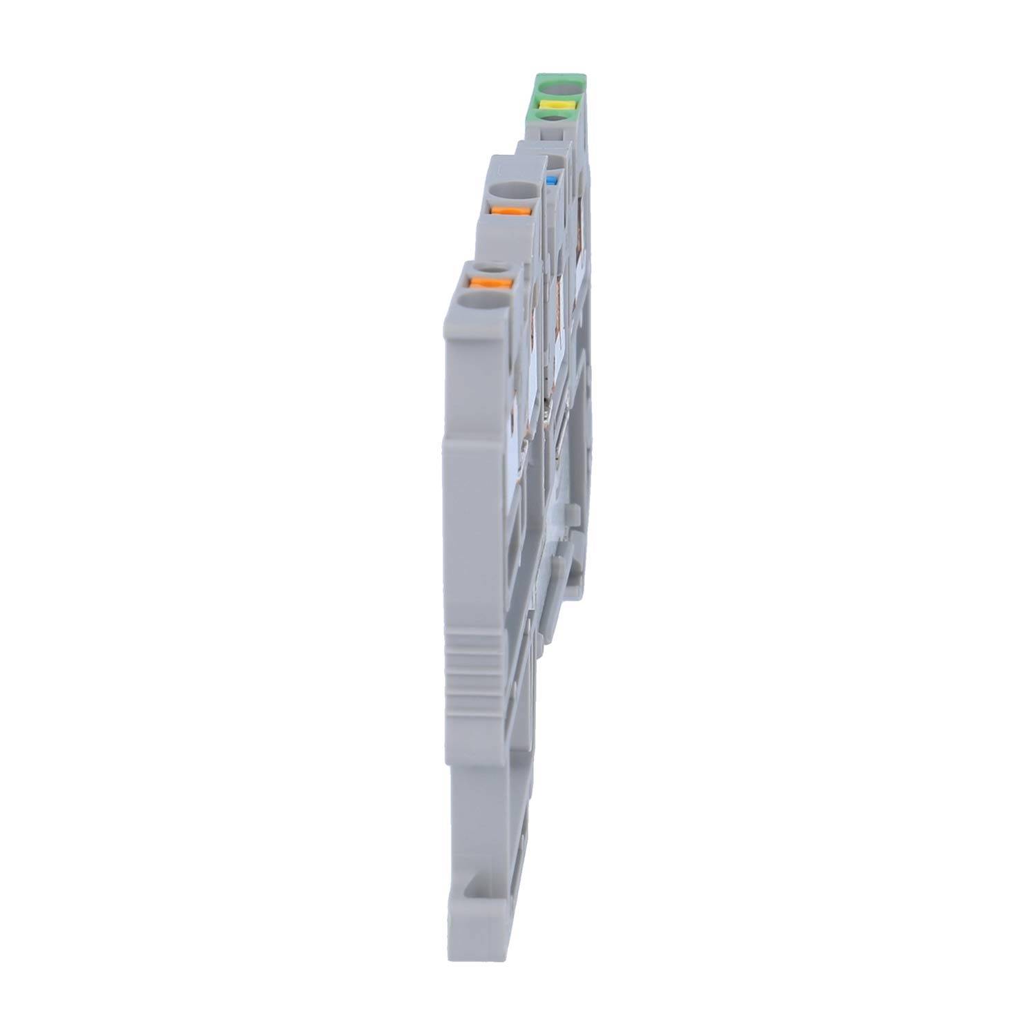 Phoenix Contact Initiatoren-/Aktorenklemme PTIO 1,5/S/3-PE mit Schutzleiterfunktion, Push-In-Anschluss Nennspannung