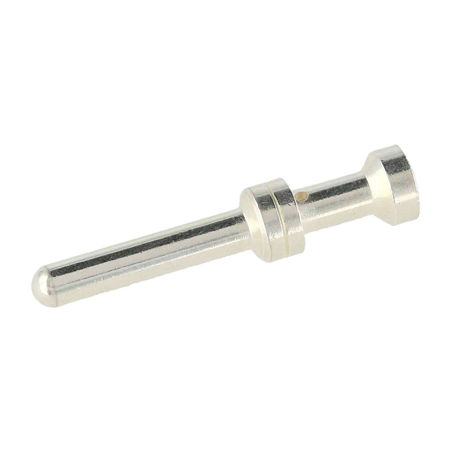 HARTING E-Crimp-Schaltkontakt Kontaktstift (M) 0,75mm² - 1mm² AWG18 - AWG18 silber, 1 Stück Werkstoff Kupferlegierung -