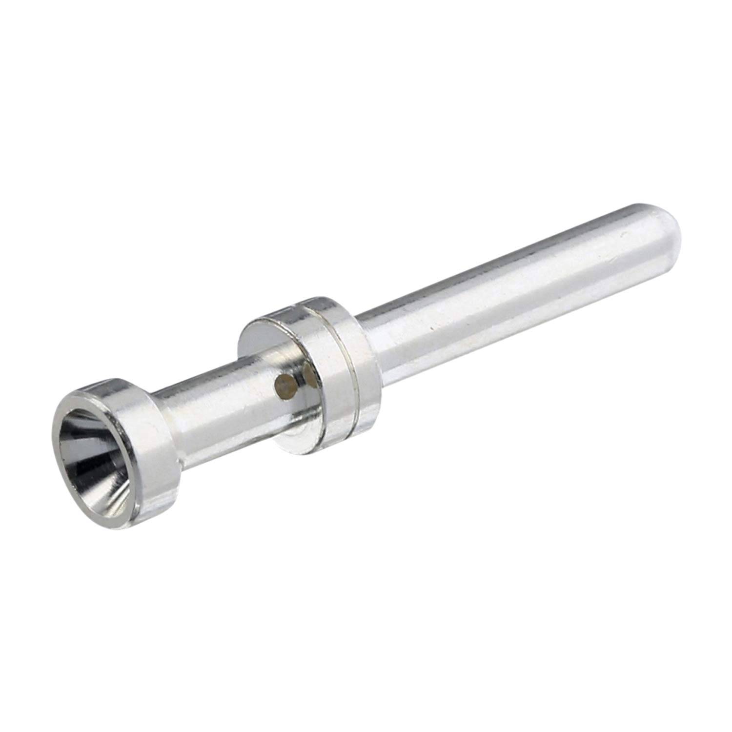 HARTING E-Crimp-Schaltkontakt Kontaktstift (M) 0,75mm² - 1mm² AWG18 - AWG18 silber, 1 Stück Werkstoff Kupferlegierung -