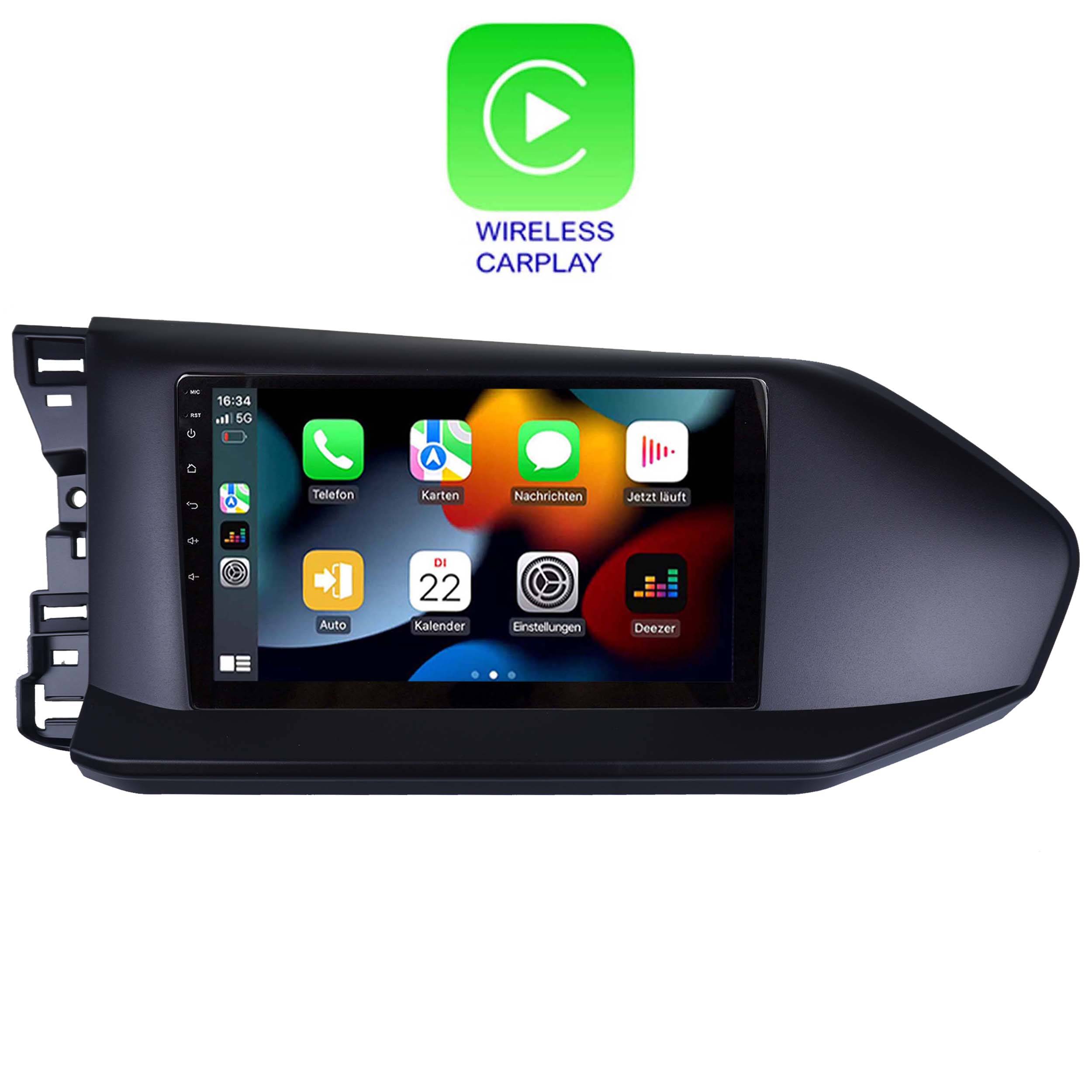 Für Volkswagen Caddy 21-24 9" Touchscreen Android Autoradio Navi GPS CarPlay