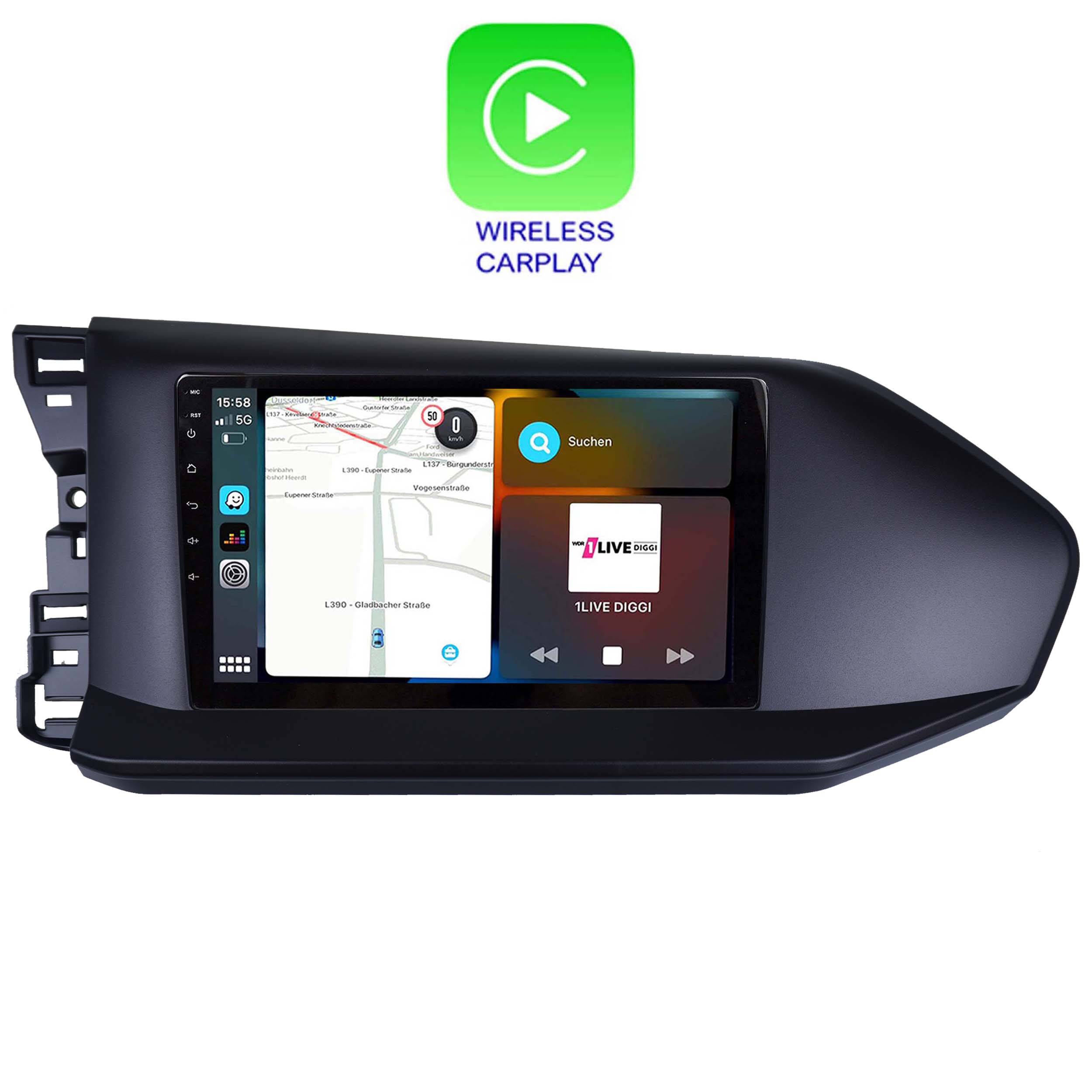Für Volkswagen Caddy 21-24 9" Touchscreen Android Autoradio Navi GPS CarPlay