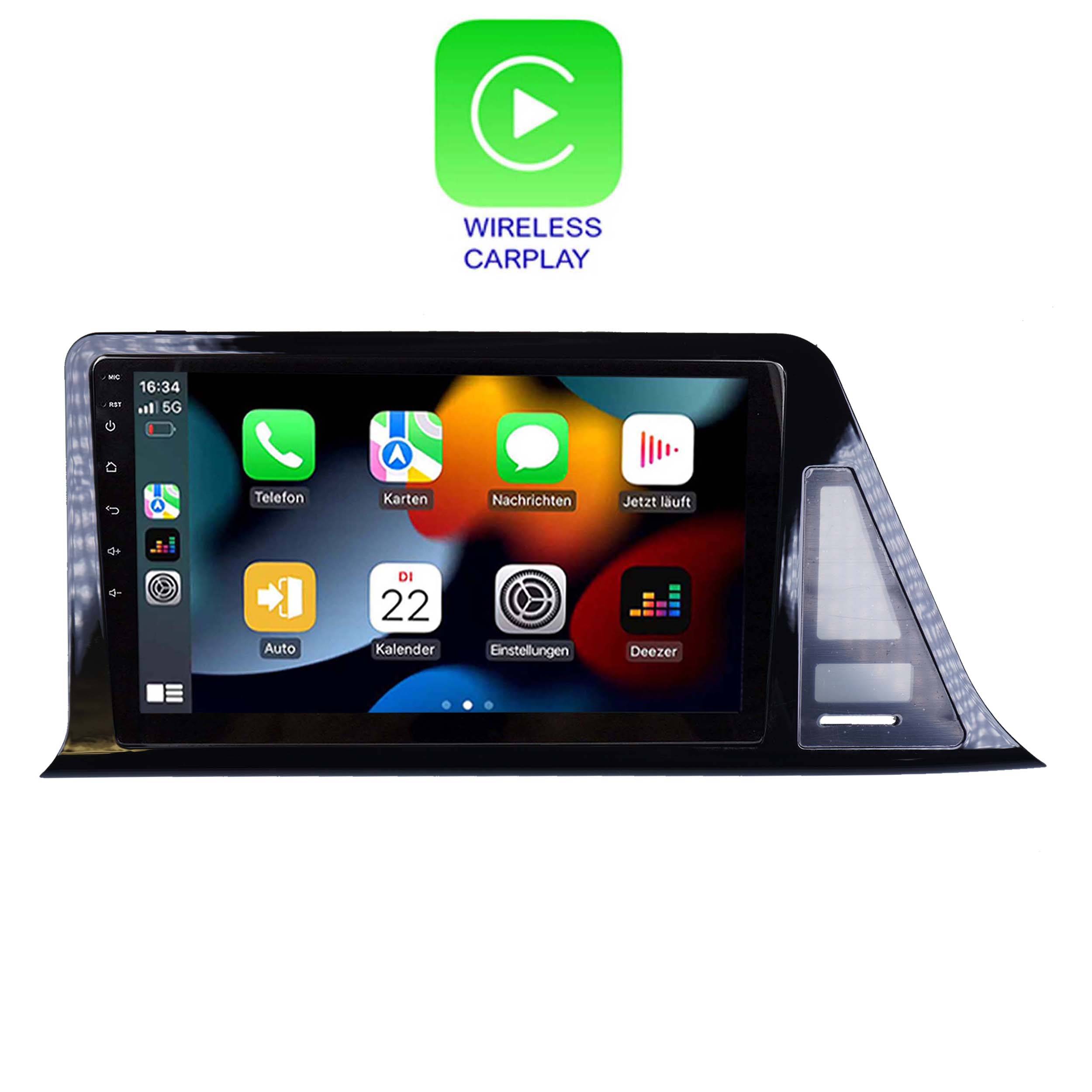 Für Toyota CHR 16-19 9" Touchscreen Android Autoradio GPS Navigation CarPlay