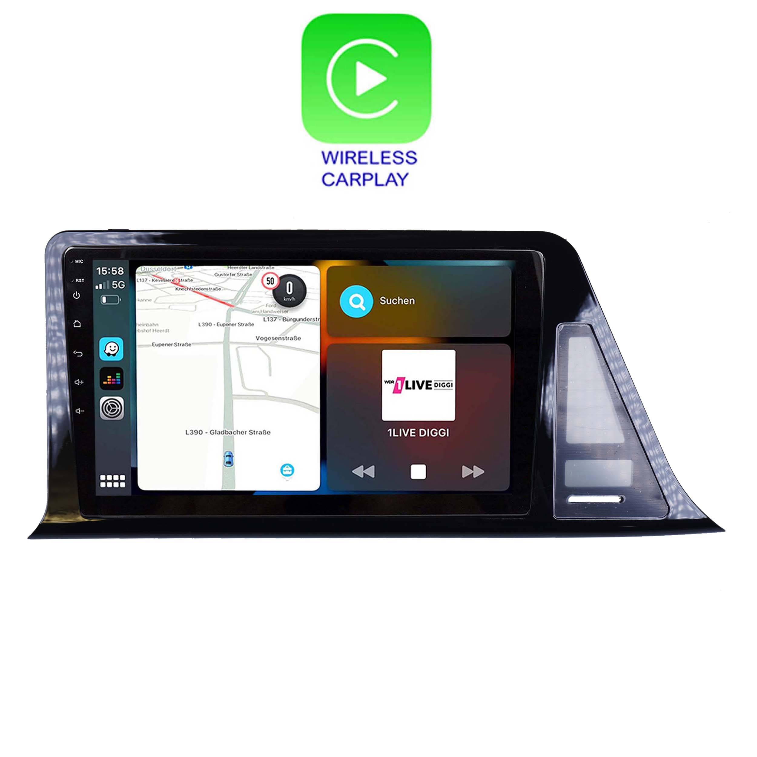 Für Toyota CHR 16-19 9" Touchscreen Android Autoradio GPS Navigation CarPlay