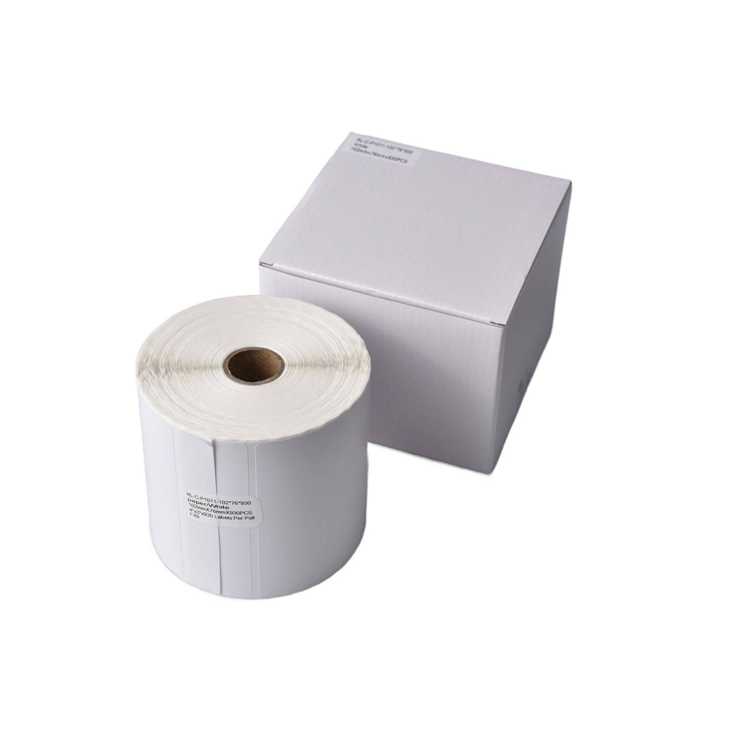 G&G 63535 Thermoetiketten für GG-TD1200C, 102x76mm, weiß