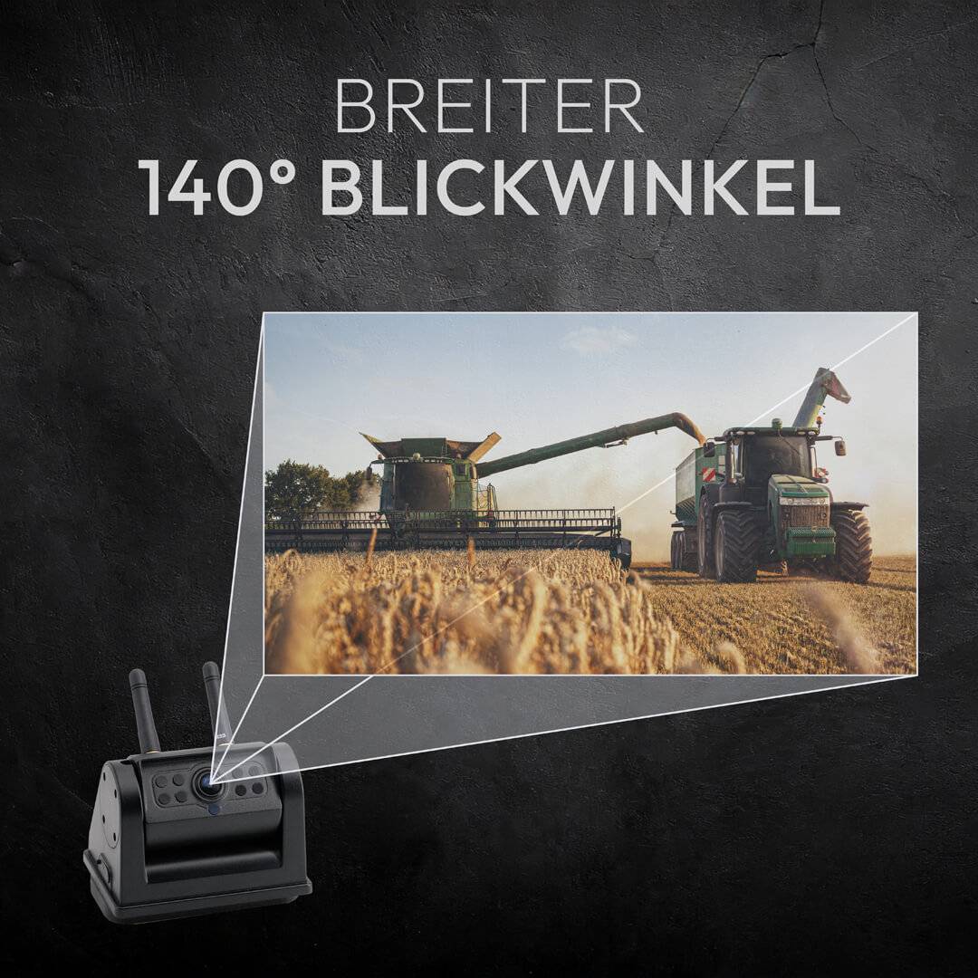 VSG24 7" FUNK-Set ELEMENT HD mit AKKU Magnet Kamera und Aufbewahrungstasche RVS-24971