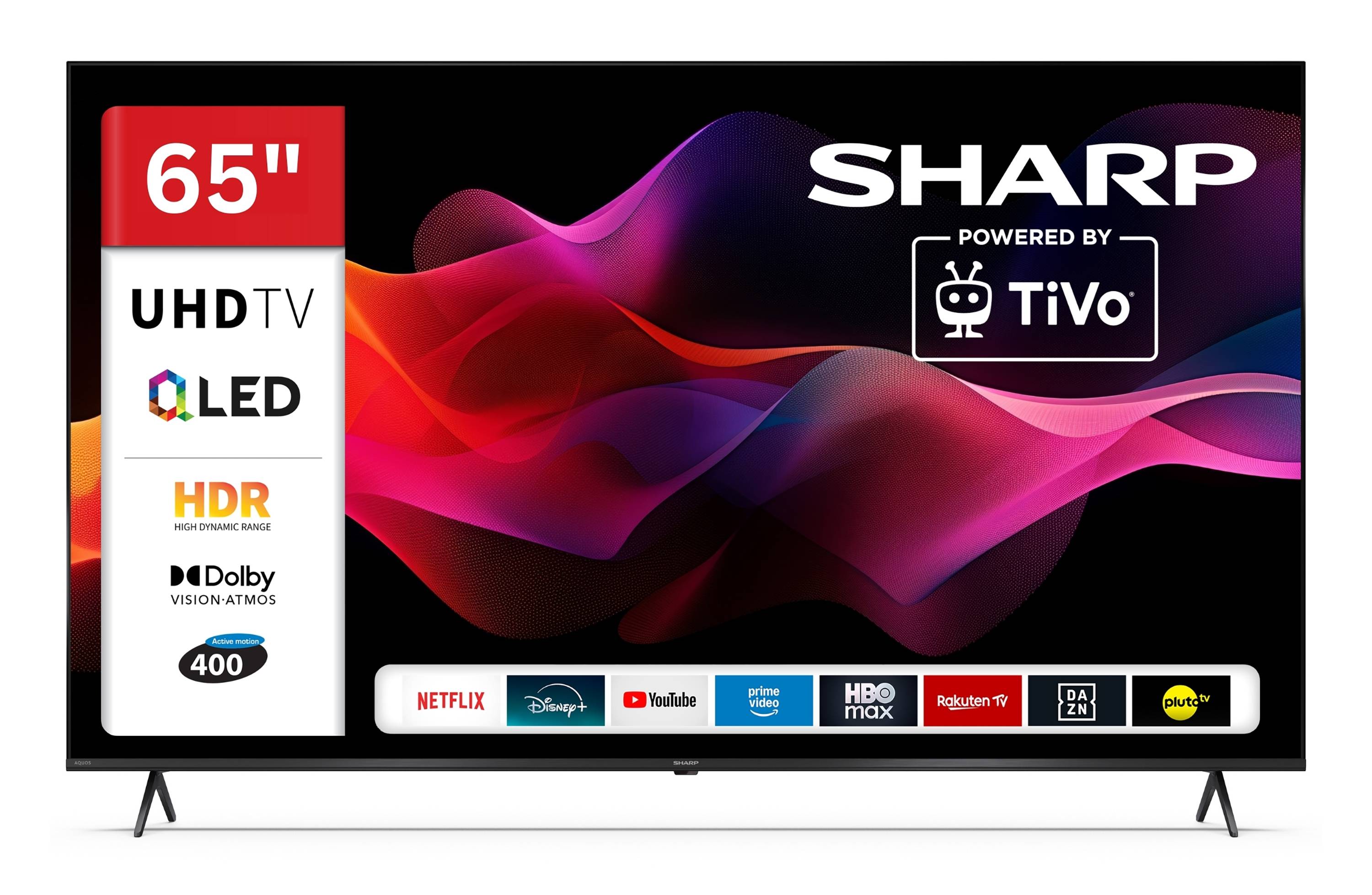 Sharp 65HM5745E QLED Fernseher 65 Zoll Smart TV by TiVo 4K UHD Fernseher mit HDR Dolby Vision (2026)