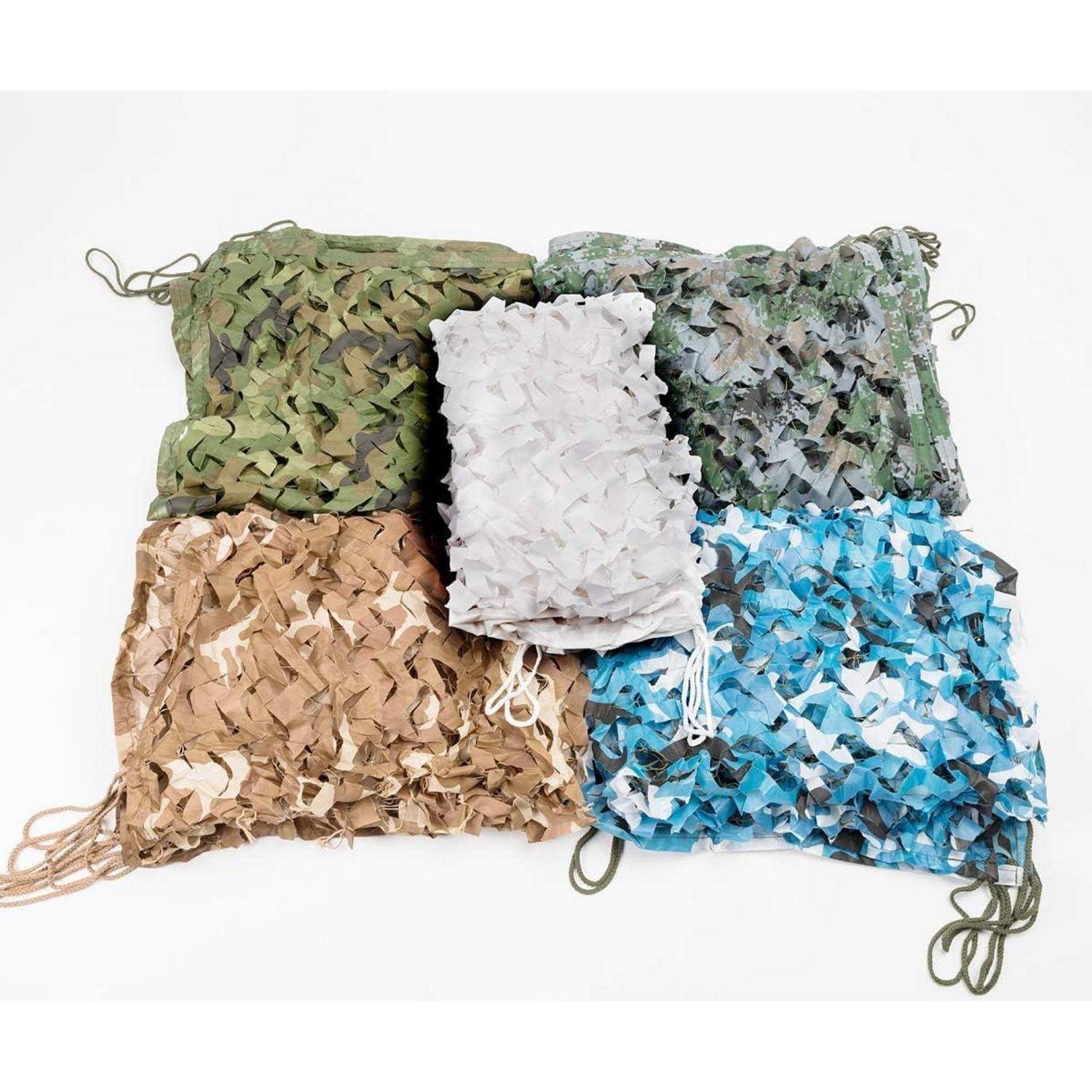 Velity Tarnnetz Camouflage Netz Jagd Wildcampen Waldlandschaft Outdoor Garten Party Dekorationen Sonnenschirm 1.5 × 4 M Woodland