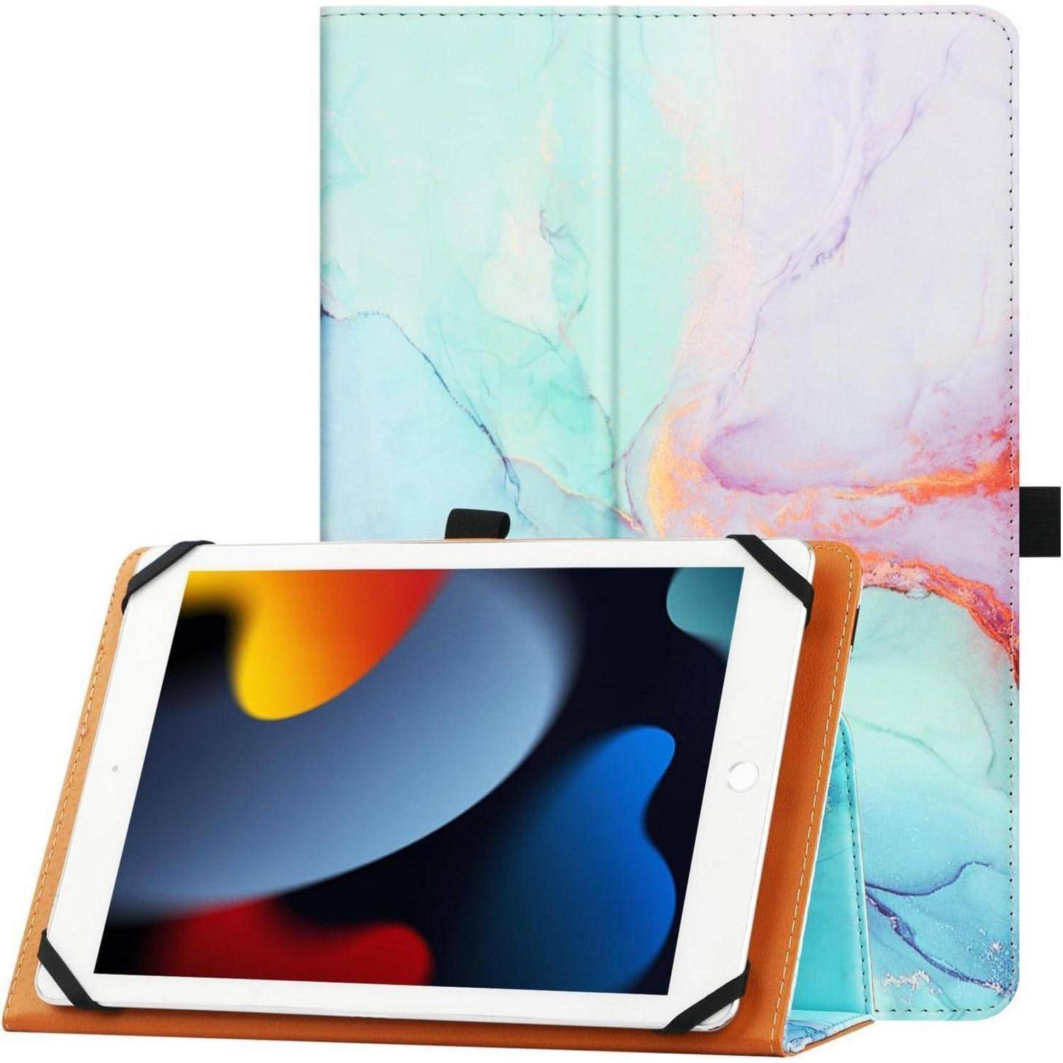 Universal Tablet Hülle 9-10 Zoll Touchscreen Silikonband Ständer Blau