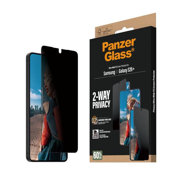 PanzerGlass 2-Way Privacy Screen Protector Galaxy S26+