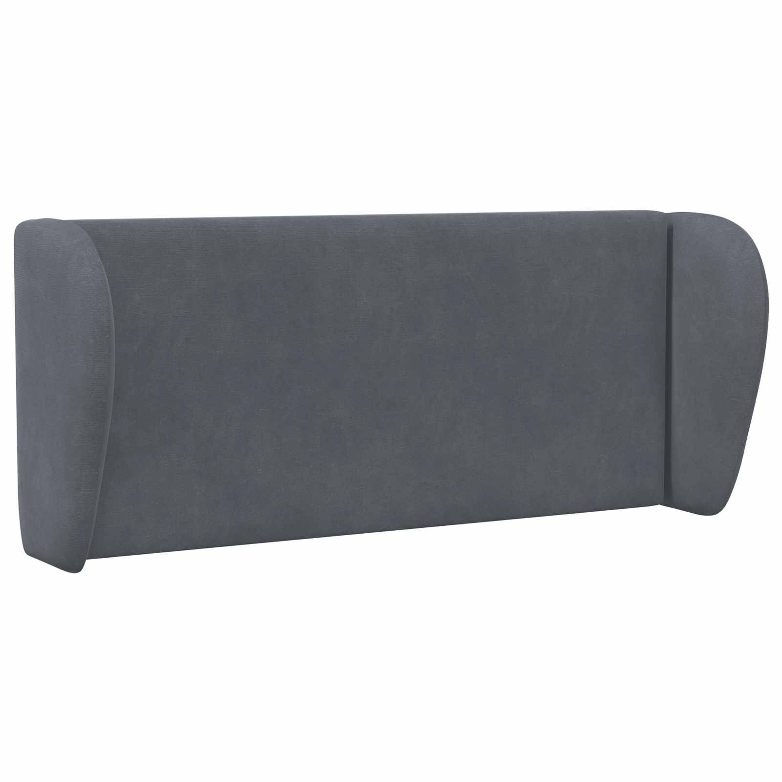 vidaXL Kopfteil Ohr Dunkelgrau 40 x 23 x 6 cm Samt