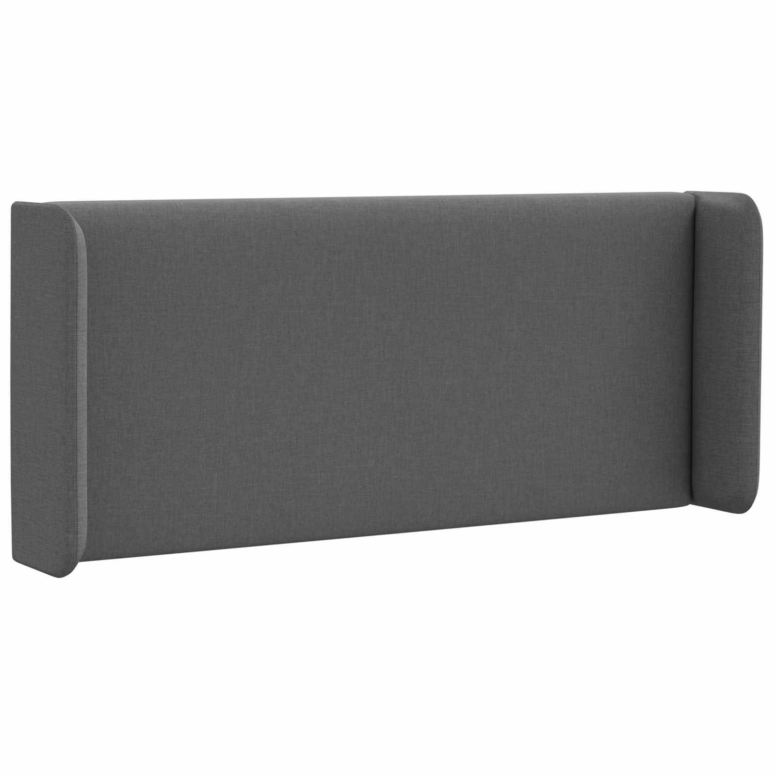 vidaXL Kopfteil Ohr Dunkelgrau 40,5 x 40,5 x 4 cm Stoff