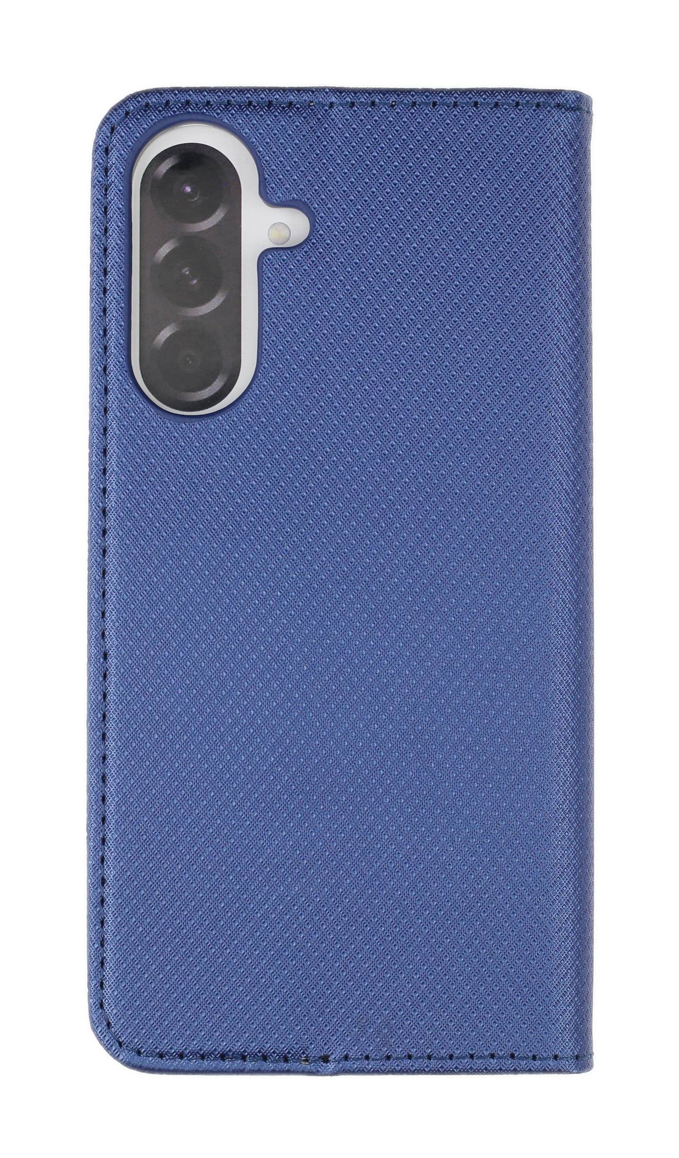 JAMCOVER Bookcase Texture Marineblau für Samsung Galaxy A37 5G