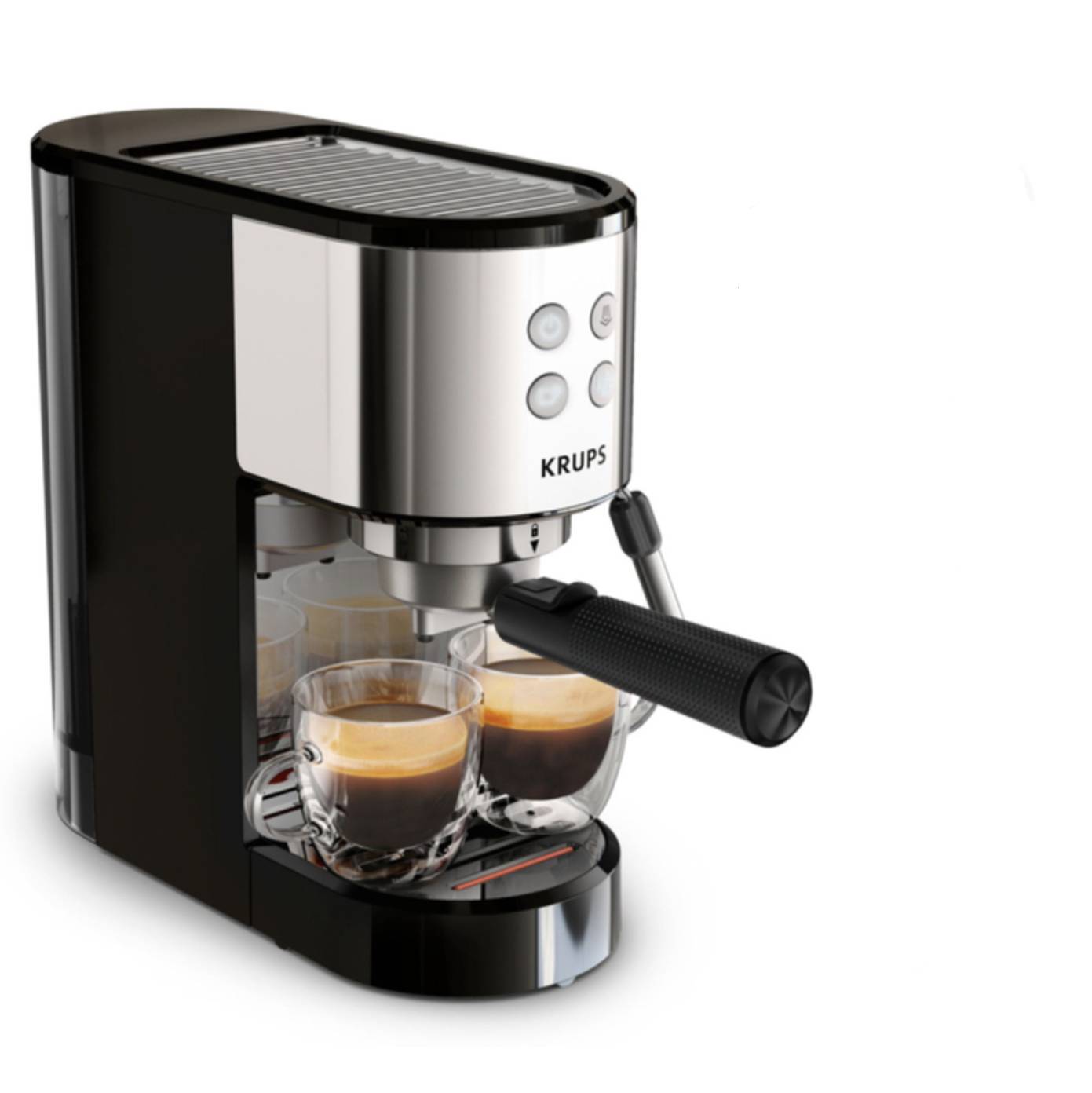Krups XP441810 Virtuoso Essential edelstahl - Espresso-Automat
