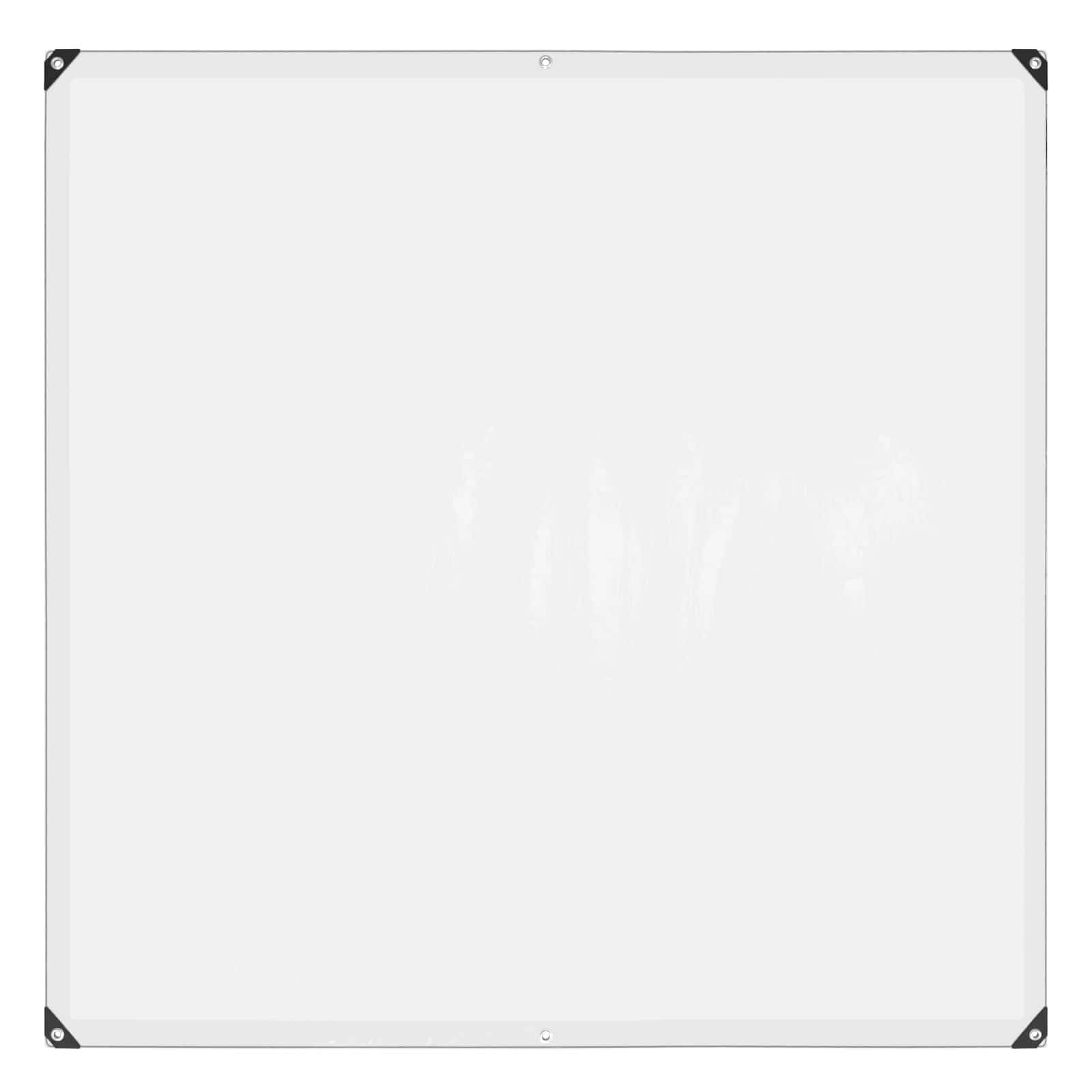 vidaXL Plane mit Ösen Transparent 2 x 2 m Polyethylen