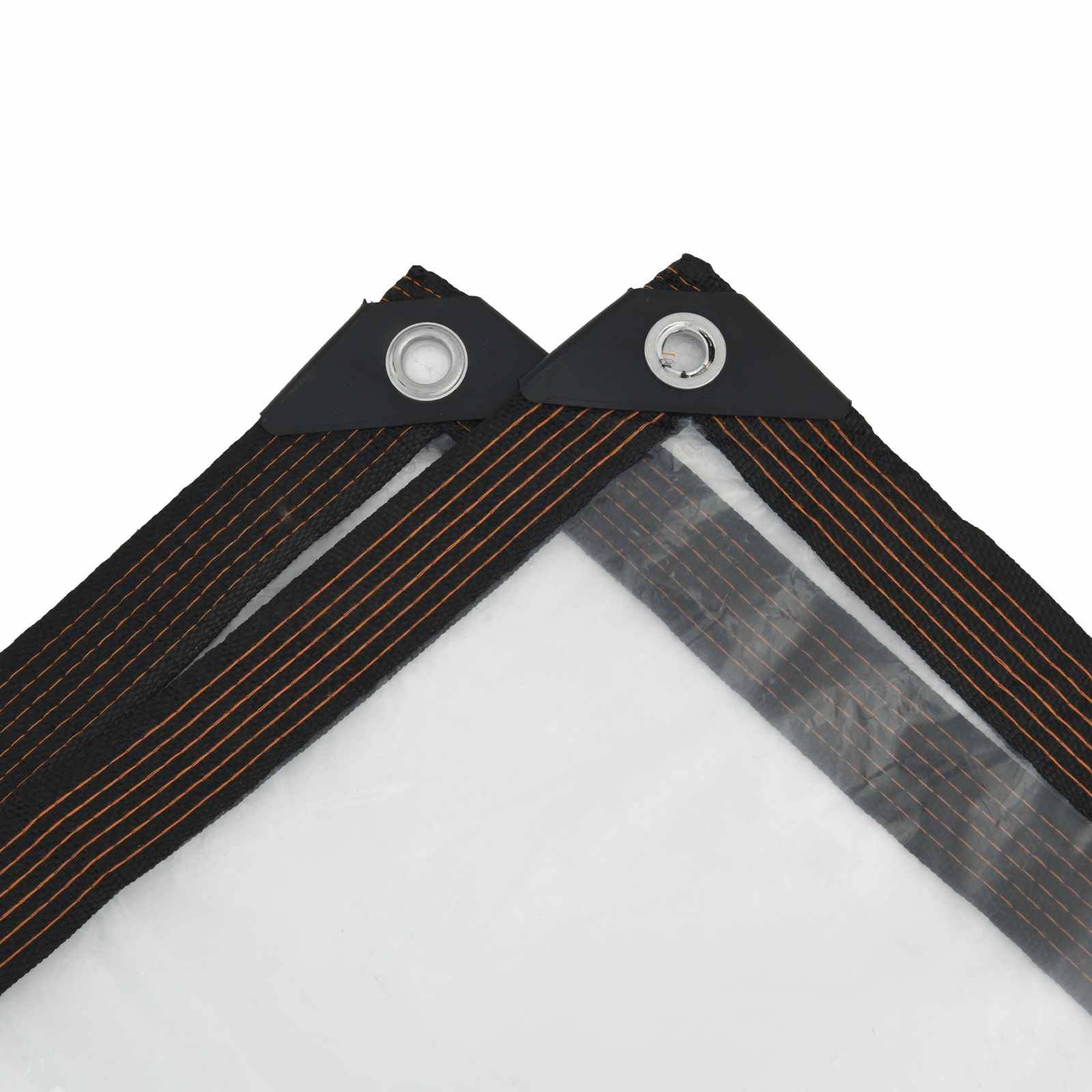 vidaXL Pflanzenabdeckung Transparent 4 x 4 m PE