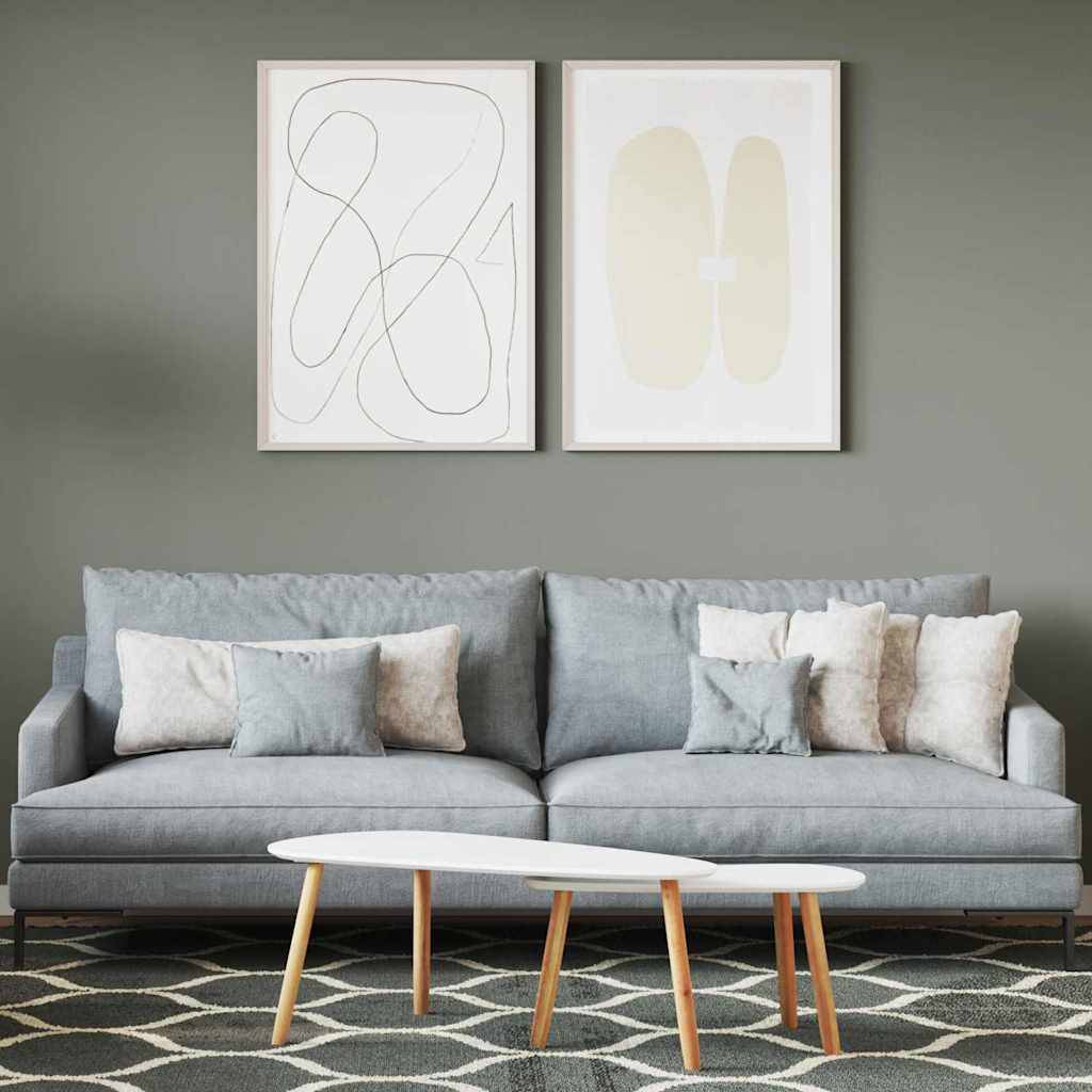 vidaXL Wandfarbe Grau 2,5 l Wanddruck