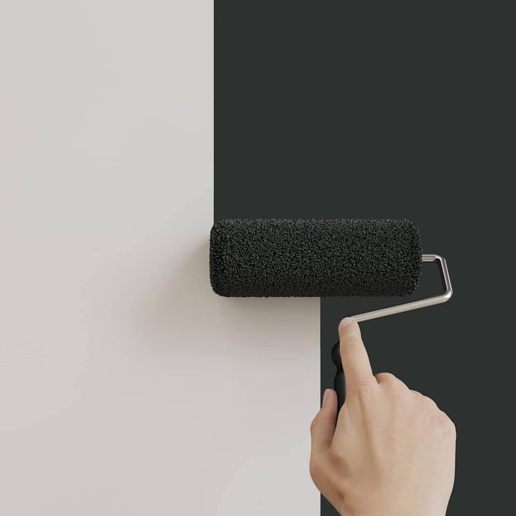 vidaXL Wandfarbe Schwarz 2,5 L Wanddruck