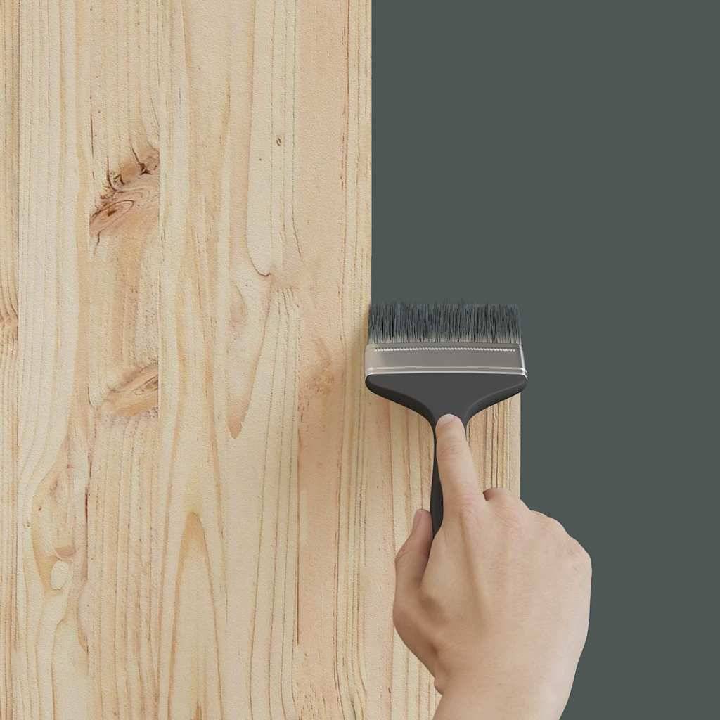 vidaXL Möbelfarbe Grau 0,75 L Wanddruck