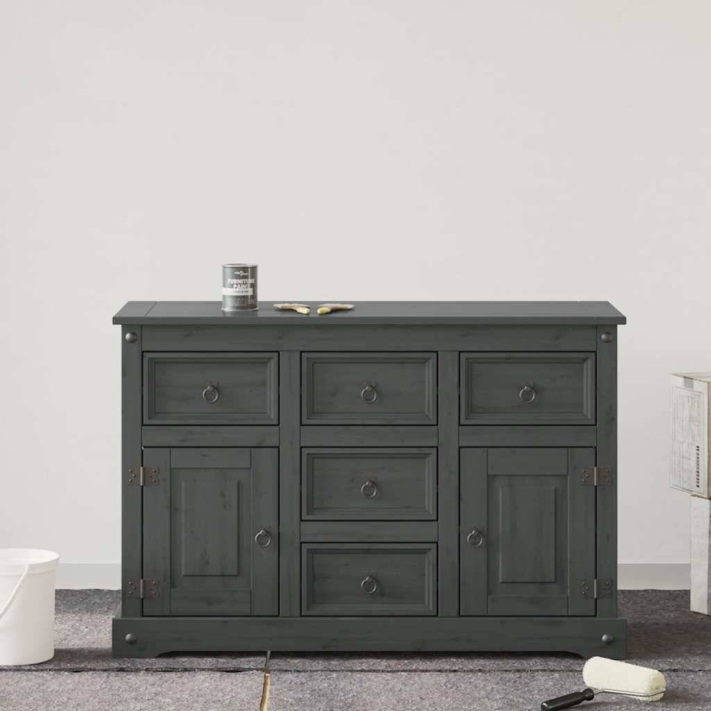 vidaXL Möbelfarbe Grau 0,75 L Wanddruck